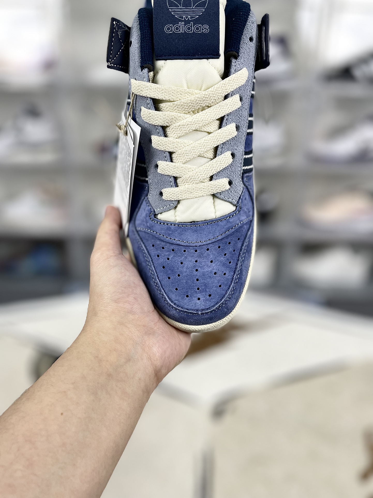 Adidas Originals Forum 84 Low-Top Sneakers - Denim Blue, Unisex Style 5 i1733687939 3711 0