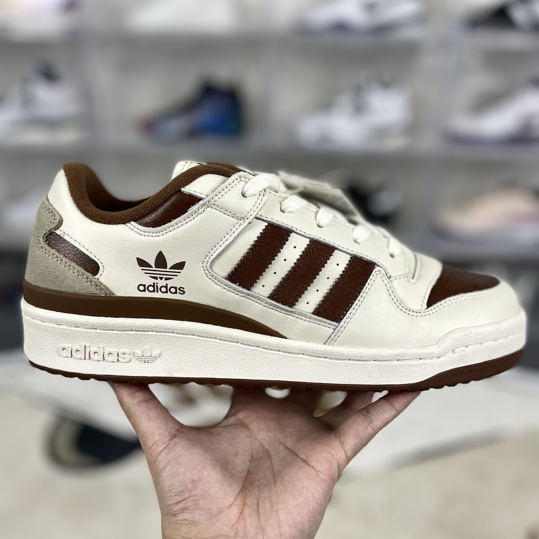 Adidas Originals Forum 84 Low Lifestyle Shoes - Brown/Beige - Unisex 8 i1733687958 6429 2