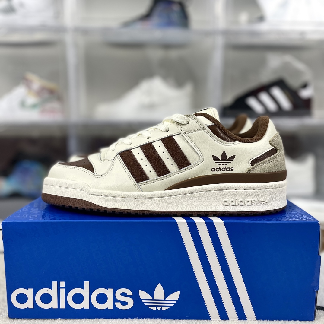 Adidas Originals Forum 84 Low Lifestyle Shoes - Brown/Beige - Unisex 9 i1733687961 3037 0