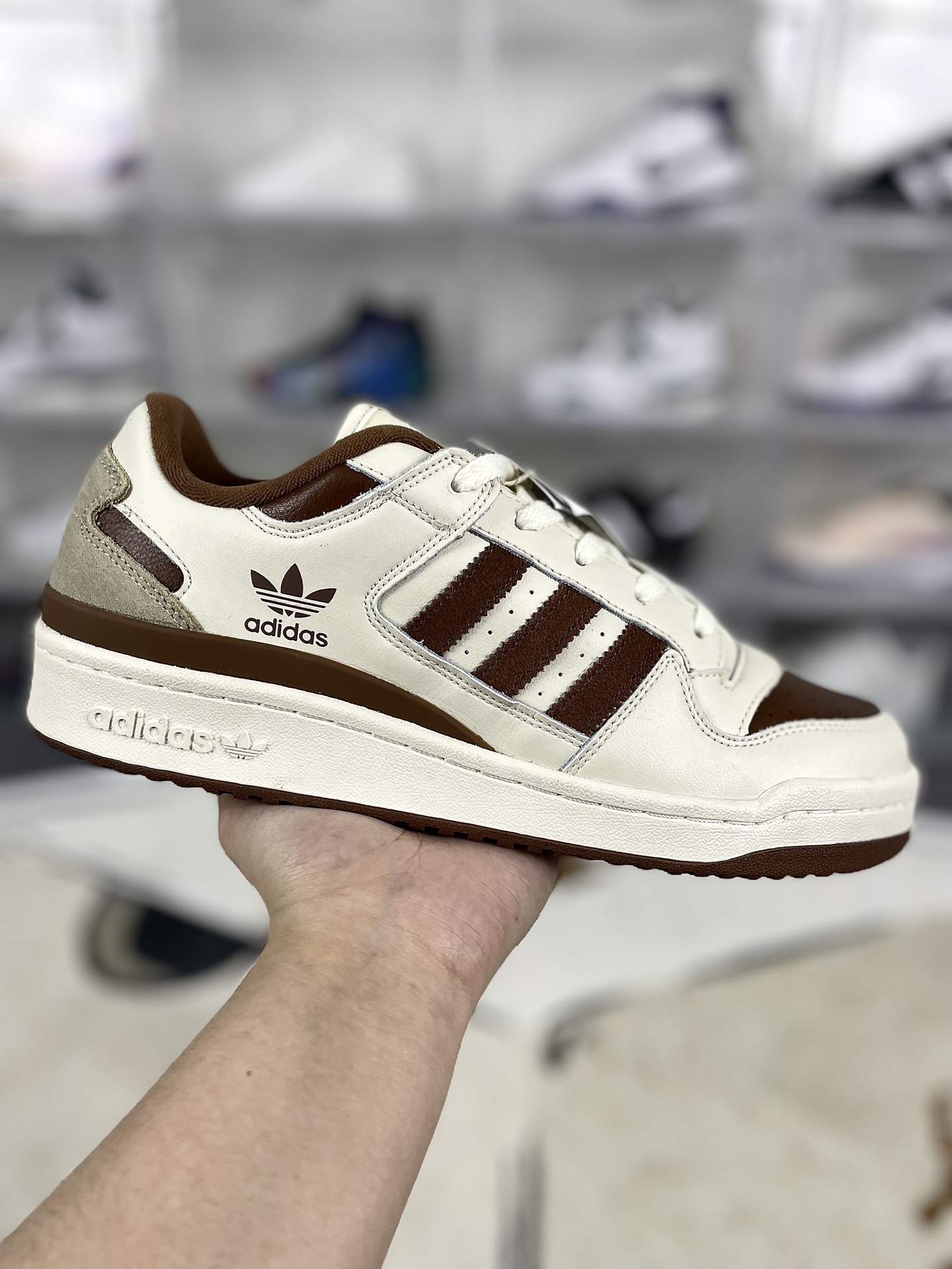 Adidas Originals Forum 84 Low Lifestyle Shoes - Brown/Beige - Unisex 1 i1733687961 6442 0