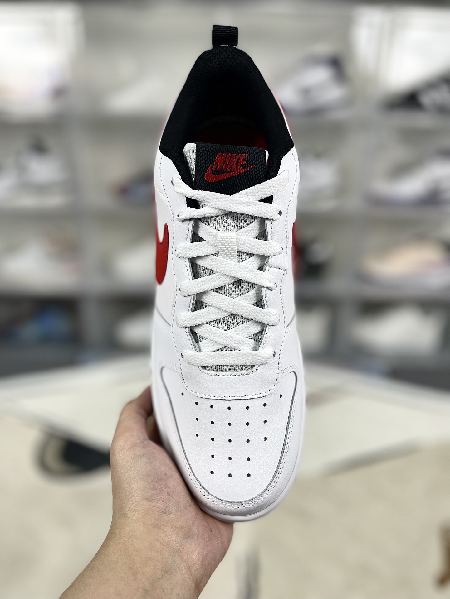 Nike Court Borough Low 2: Classic Style, All-Day Comfort - White/Black/Red 5 i1734037933 1274 0