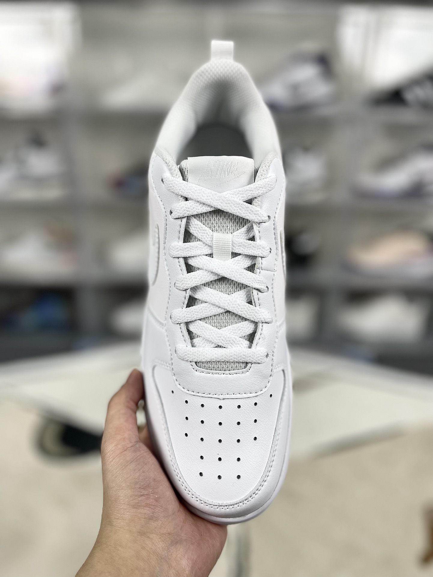 Nike Court Borough Low 2: Classic Low-Top Sneakers - All-White Edition 5 i1734037974 917 7
