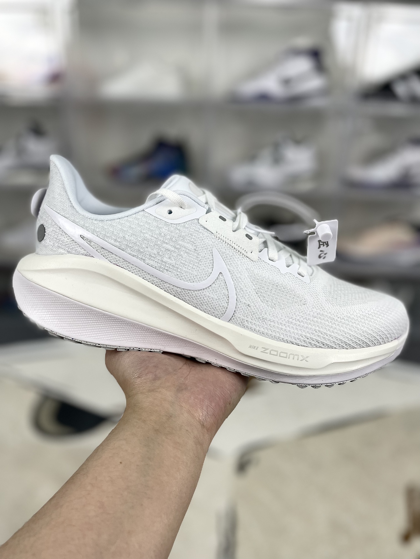 Nike Air Zoom Vomero 17 Running Shoes - White/Grey, Cushioned & Breathable 1 i1734120127 8087 0