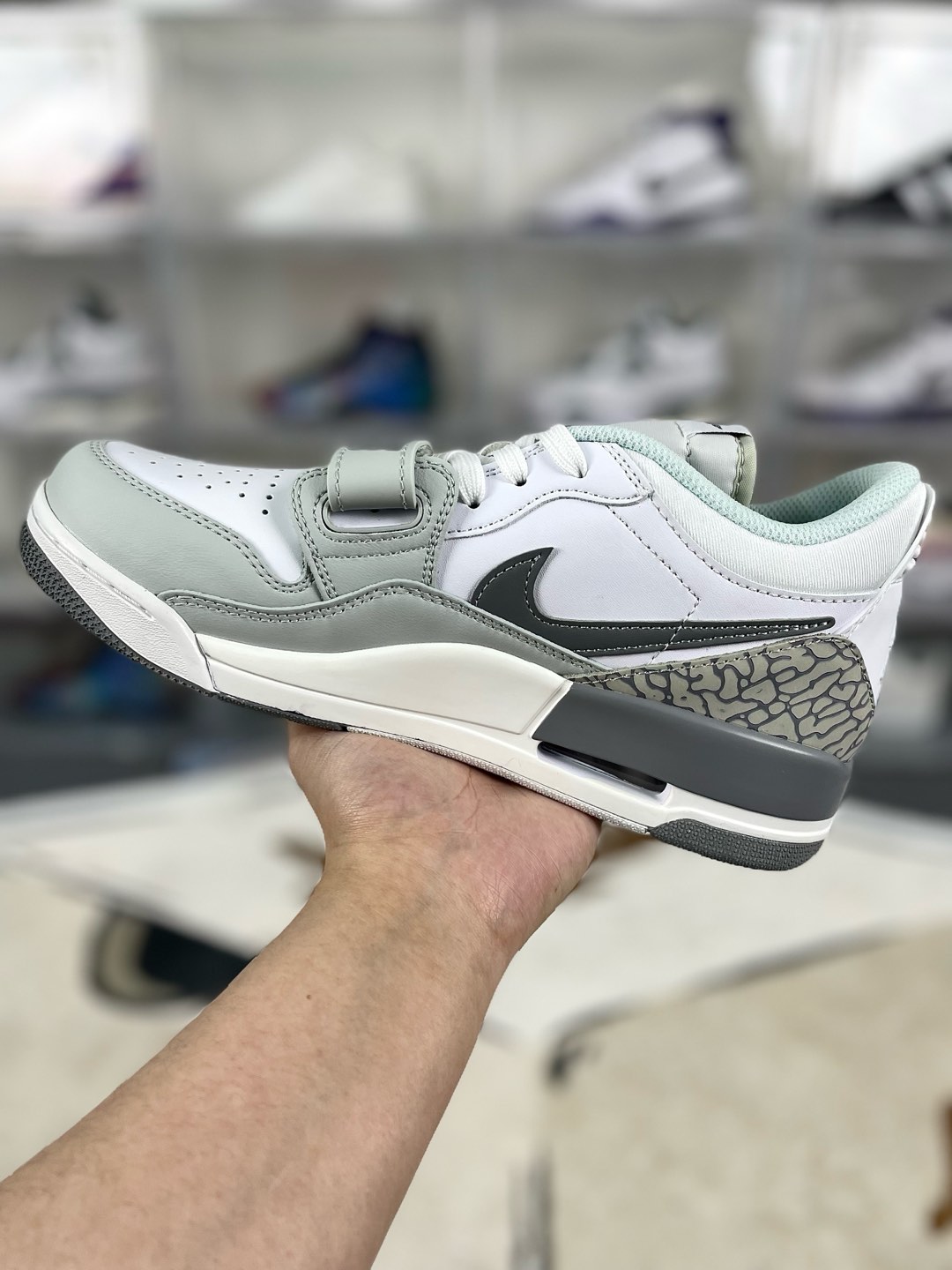 Jordan Legacy 312 Low White/Grey Casual Sneakers, FV8115-101, Size 36-47.5 3 i1735164486089 7692 0 1