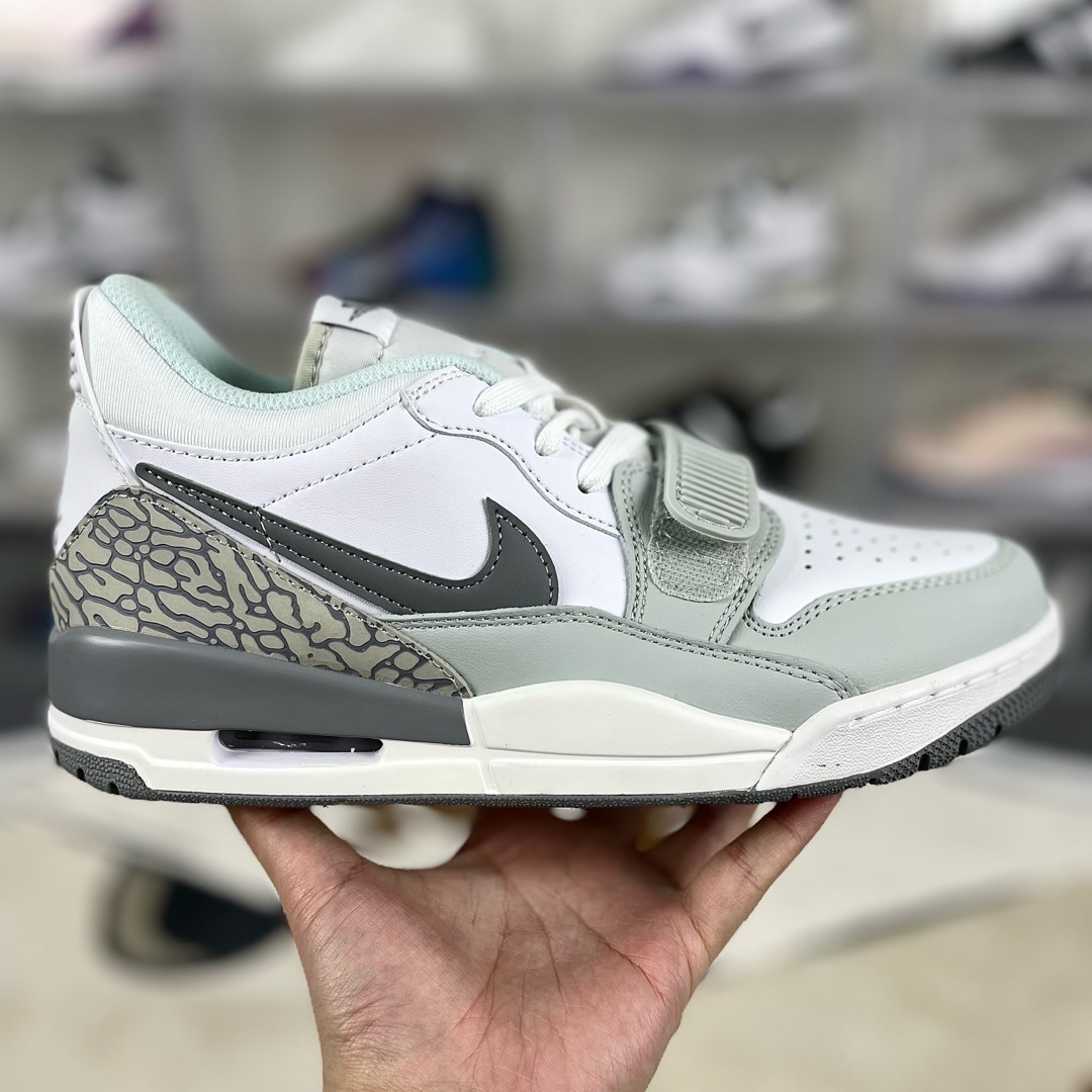 Jordan Legacy 312 Low White/Grey Casual Sneakers, FV8115-101, Size 36-47.5 9 i1735164486354 591 0 7