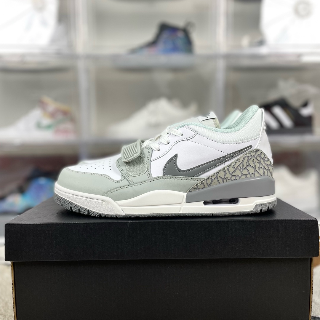 Jordan Legacy 312 Low White/Grey Casual Sneakers, FV8115-101, Size 36-47.5 10 i1735164486763 157 0 8