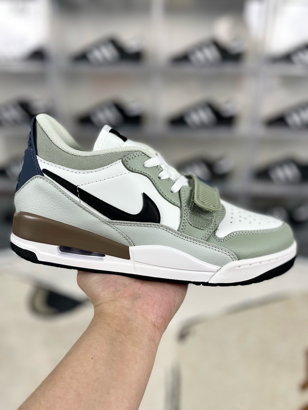 Jordan Legacy 312 Low White Green, Retro Basketball Shoes for Men & Women