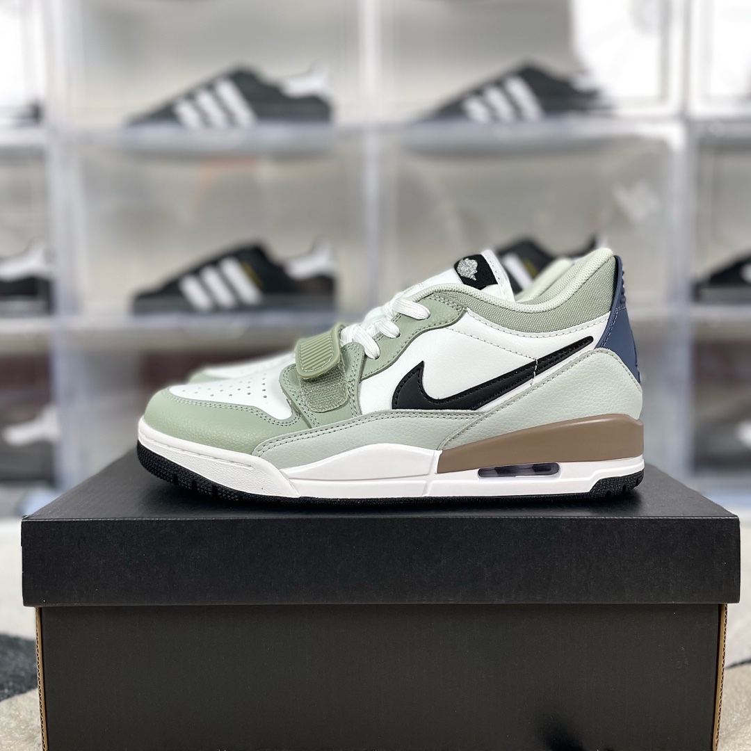 Jordan Legacy 312 Low White Green, Retro Basketball Shoes for Men & Women 9 i1735504329840 2921 0 8