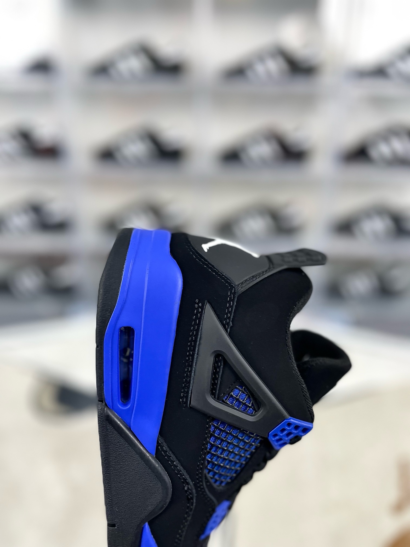 Air Jordan 4 Retro Black Blue Basketball Shoes CT8527-018 8 i1736024281195 881 0 5