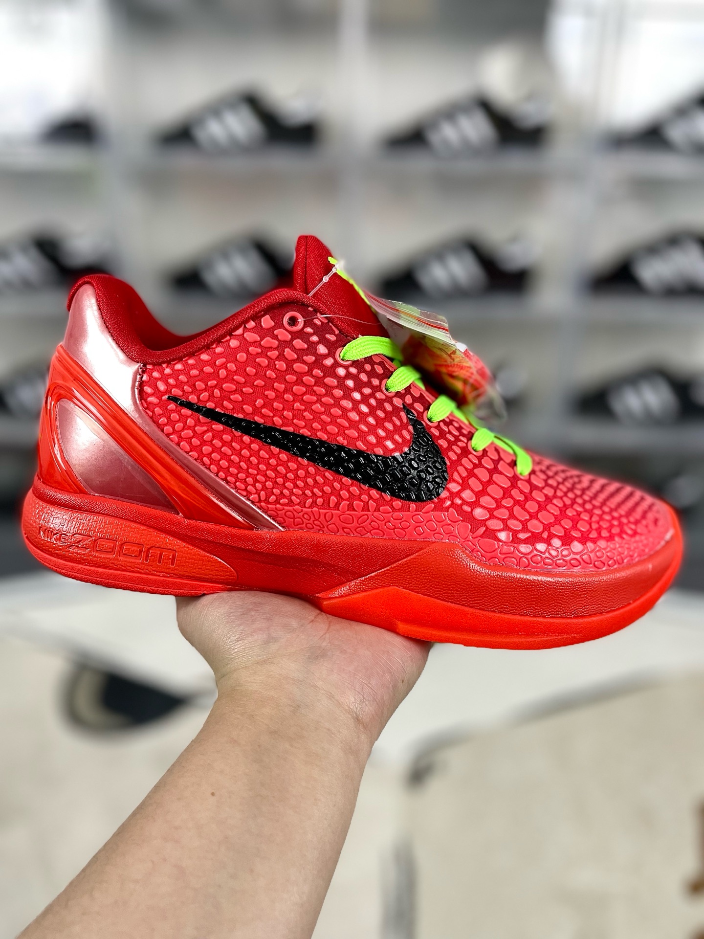 Nike Kobe 6 Protro "Reverse" Red Basketball Shoes Sneakers FV4921-600