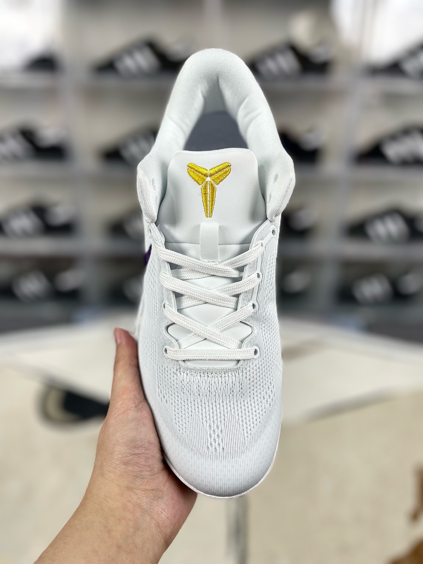 Nike Kobe 8 Protro Basketball Shoes - White/Purple/Gold - Size 40-46 4 i1736284982922 1565 0 3