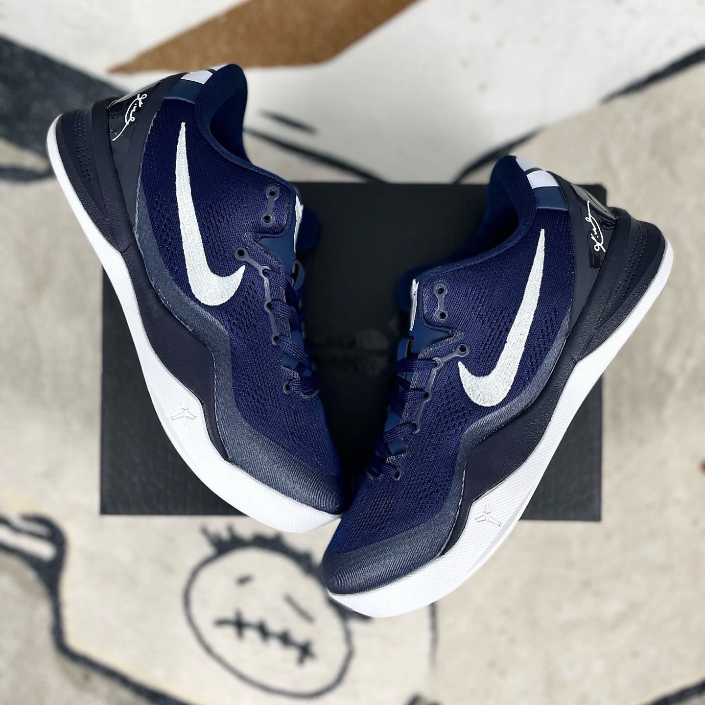 Nike Kobe 8 Protro "College Navy" Basketball Shoes - Low Top, Comfortable 6 i1736285017202 7252 0 7