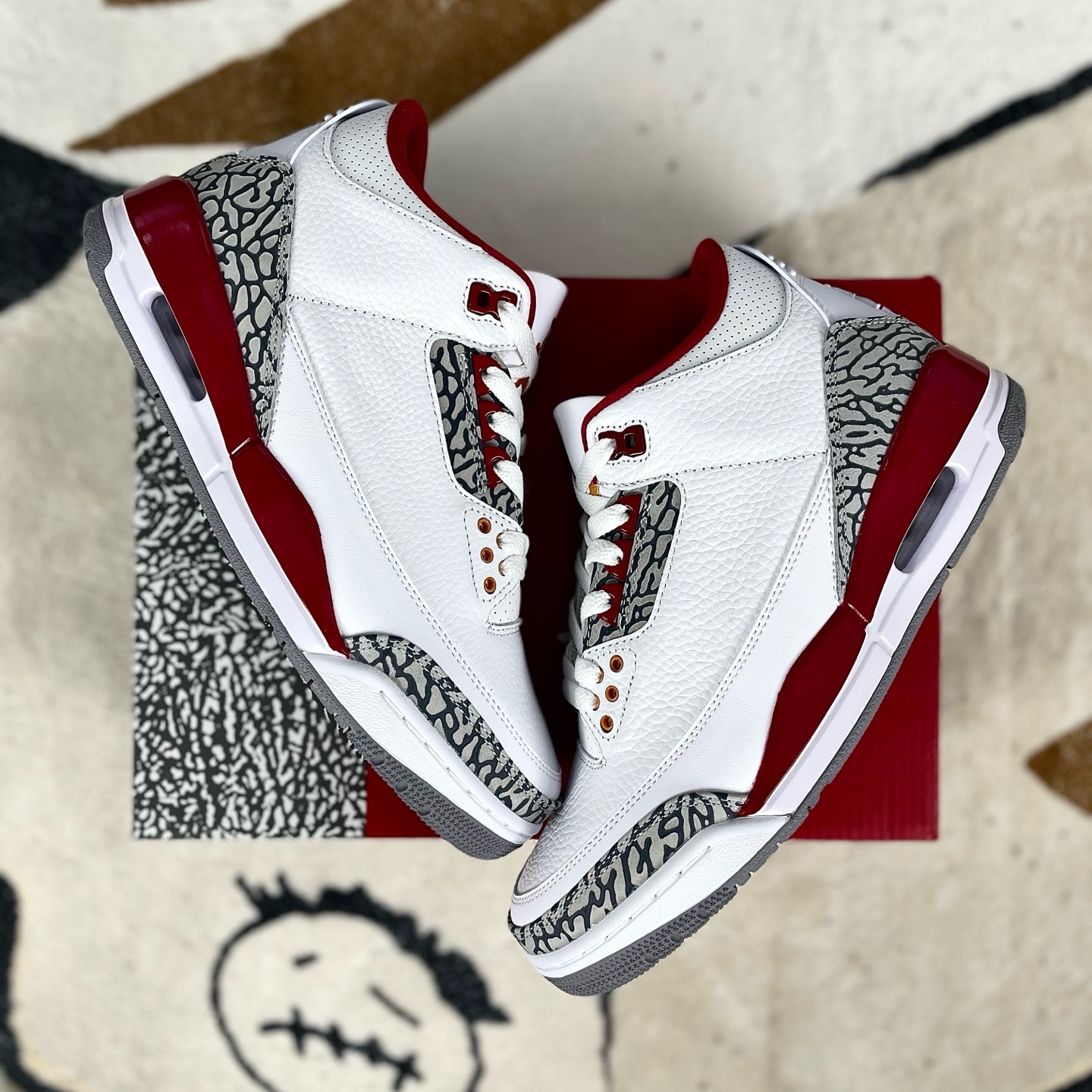 Air Jordan 3 Retro Cardinal Red: Iconic Style & Superior Comfort Shoes 6 i1736369821940 6314 0 7