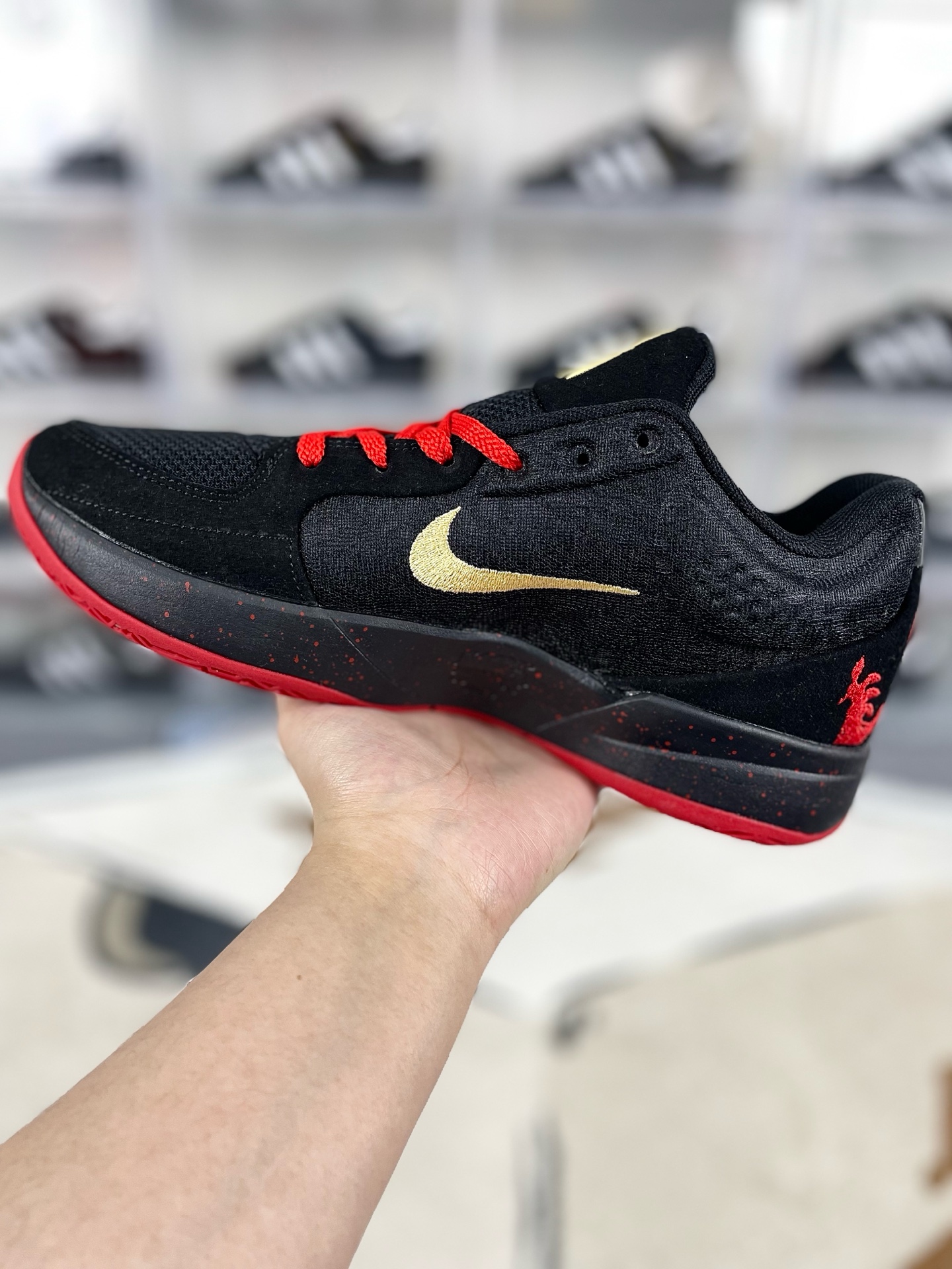 Nike Ja 2 'Ember Glow' Basketball Shoes - Black, Red, and Gold 3 i1736457938841 8488 0 1