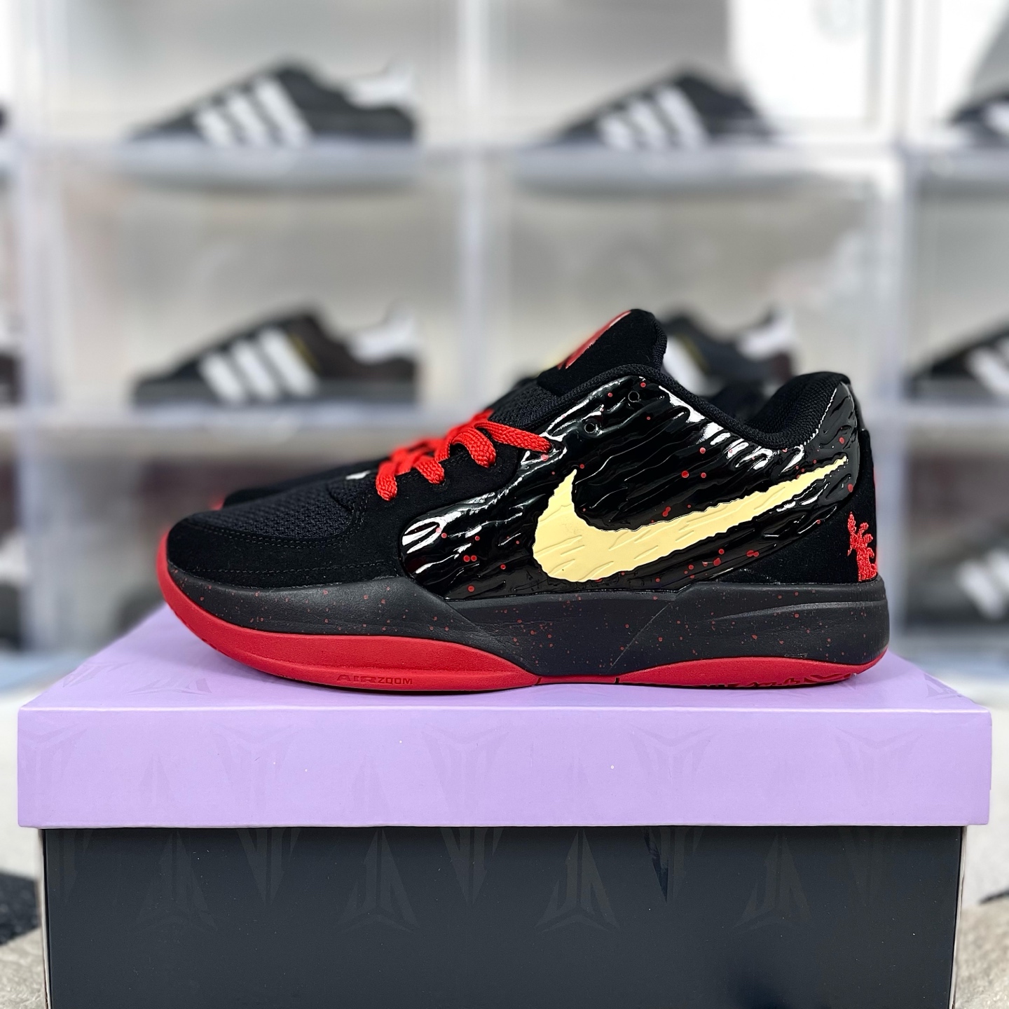Nike Ja 2 'Ember Glow' Basketball Shoes - Black, Red, and Gold 10 i1736457940420 6526 0 8