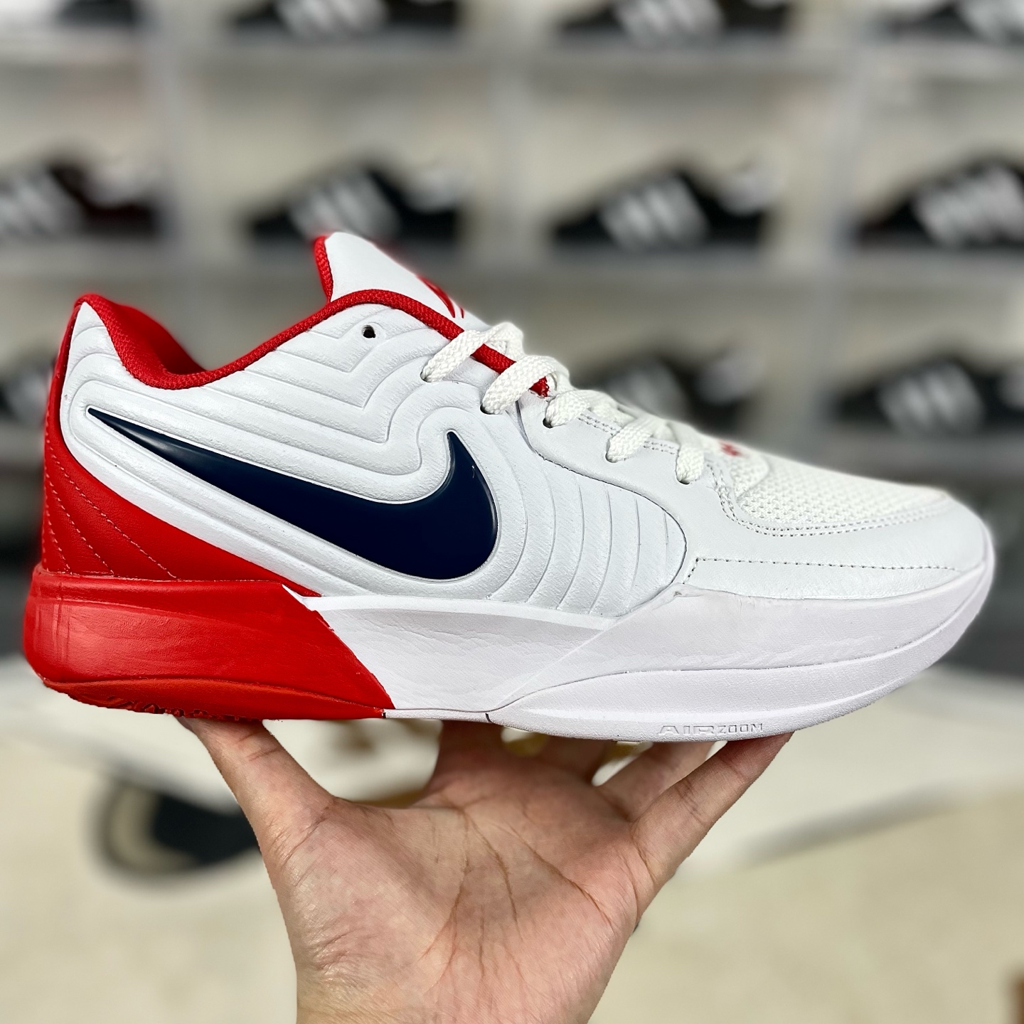 Nike Ja 2 EP Basketball Shoes - White/Red/Blue, Comfortable and Durable 8 i1736458098069 4040 0 6