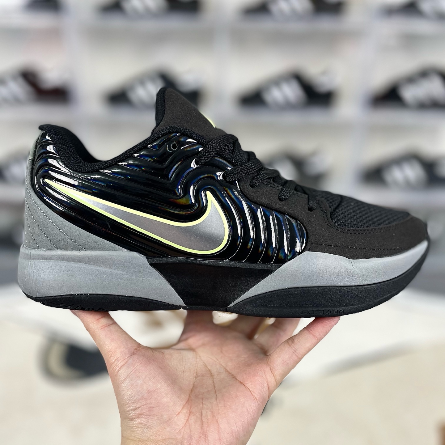Nike Ja 2 EP Basketball Shoes - Black/Grey, Comfortable, Durable, Low Top 8 i1736458128171 358 0 6