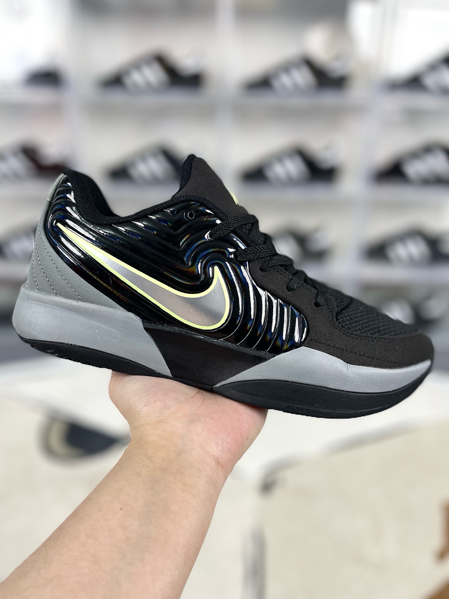 Nike Ja 2 EP Basketball Shoes - Black/Grey, Comfortable, Durable, Low Top 1 i1736458129246 6679 0 0