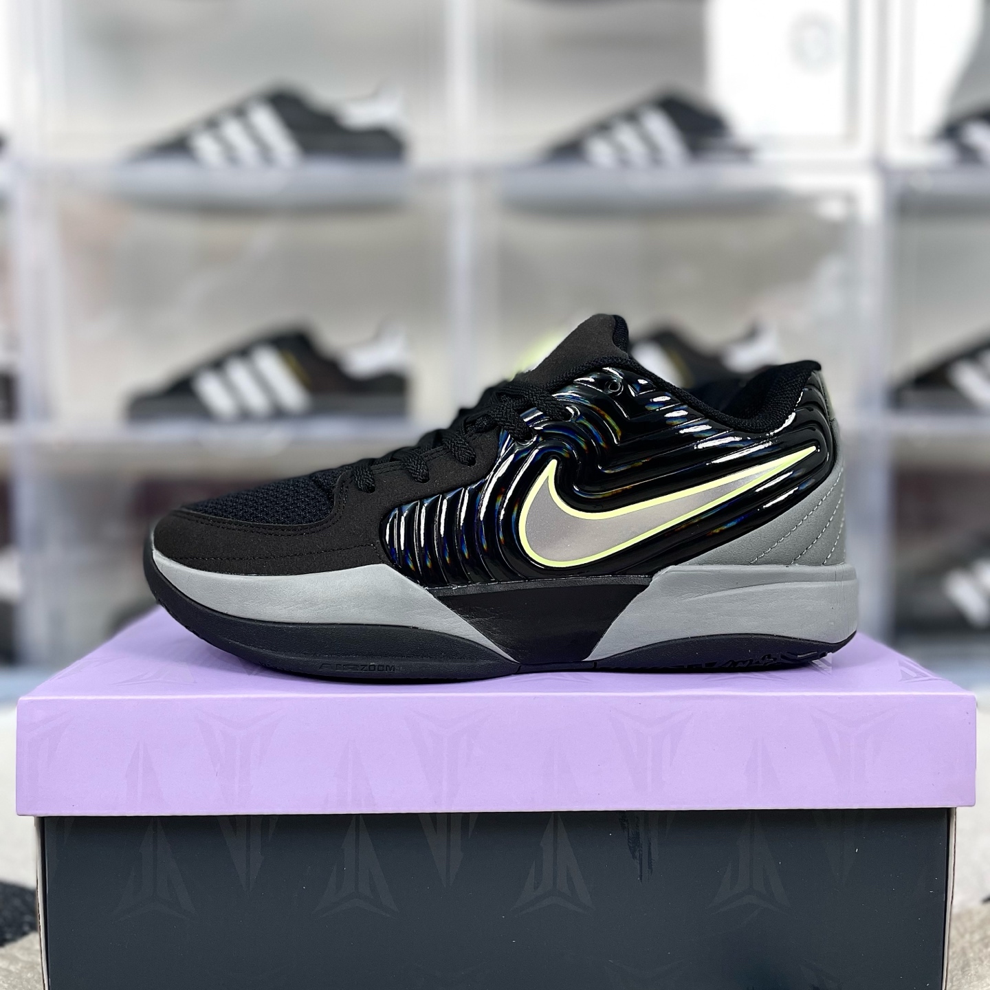 Nike Ja 2 EP Basketball Shoes - Black/Grey, Comfortable, Durable, Low Top 9 i1736458130301 7979 0 8