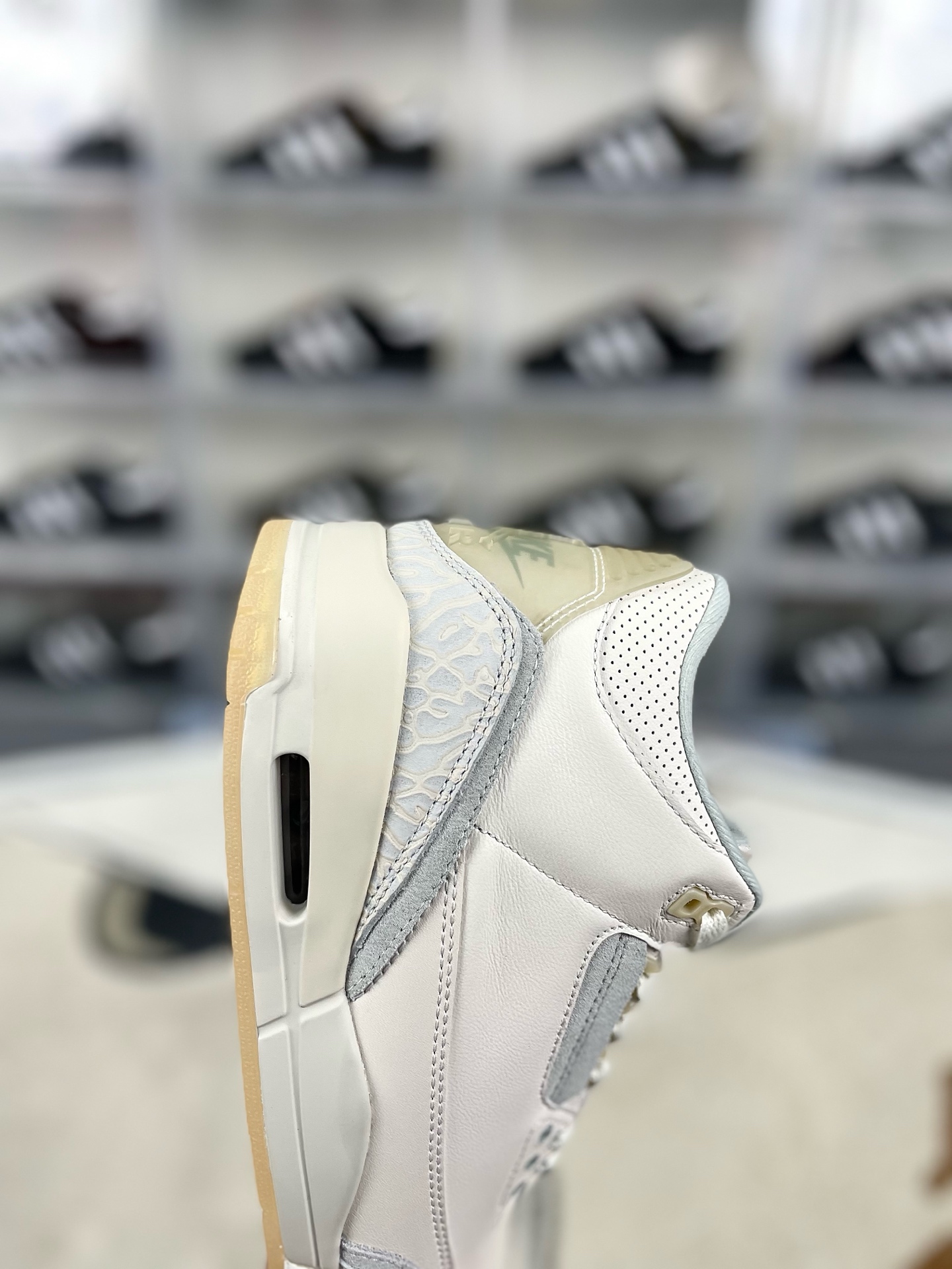 Jordan Air Jordan 3 "Ivory" Leather Basketball Shoes - Men's and Women's 7 i1736803705453 7586 0 5