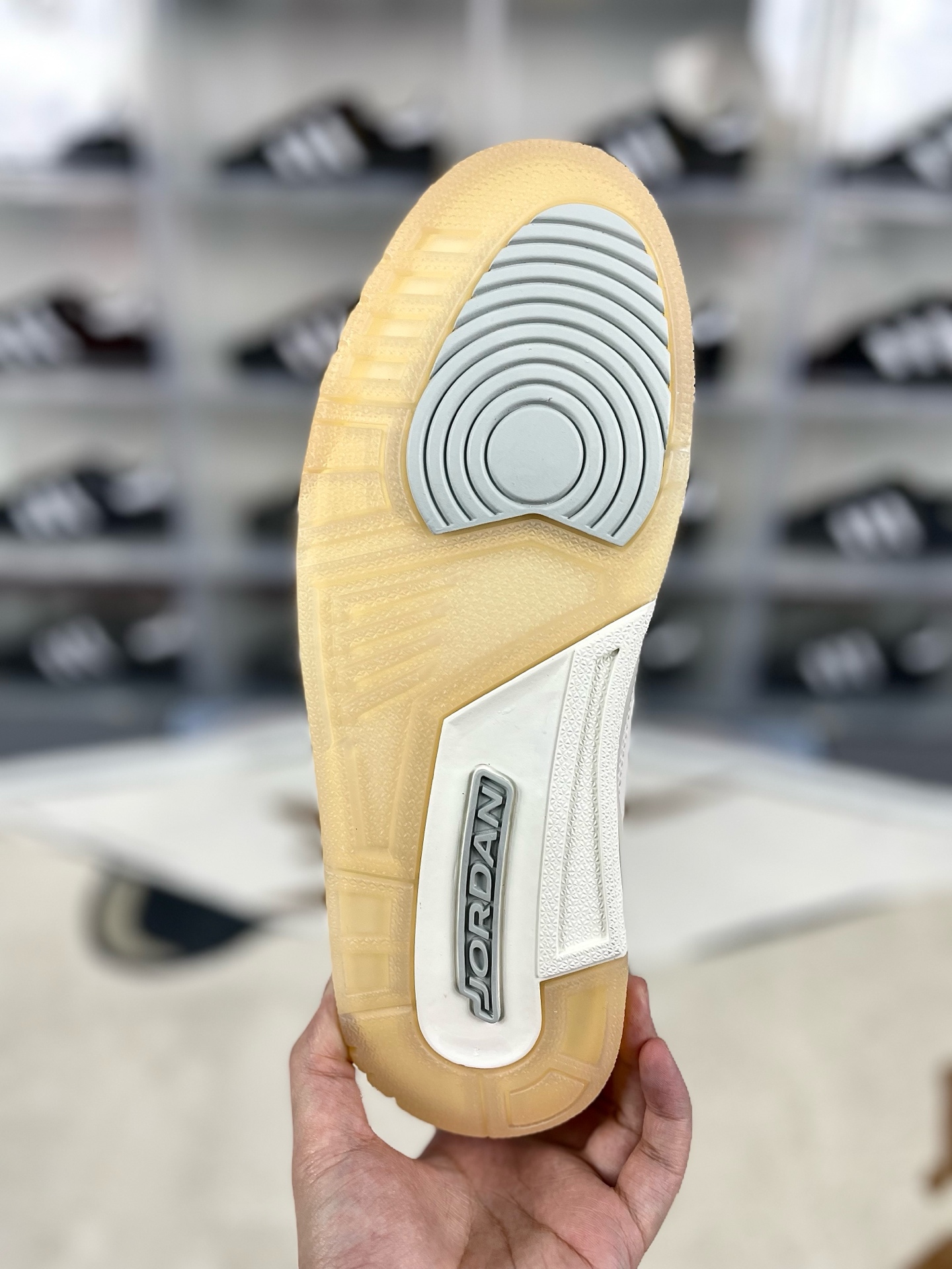 Jordan Air Jordan 3 "Ivory" Leather Basketball Shoes - Men's and Women's 6 i1736803706230 2837 0 4