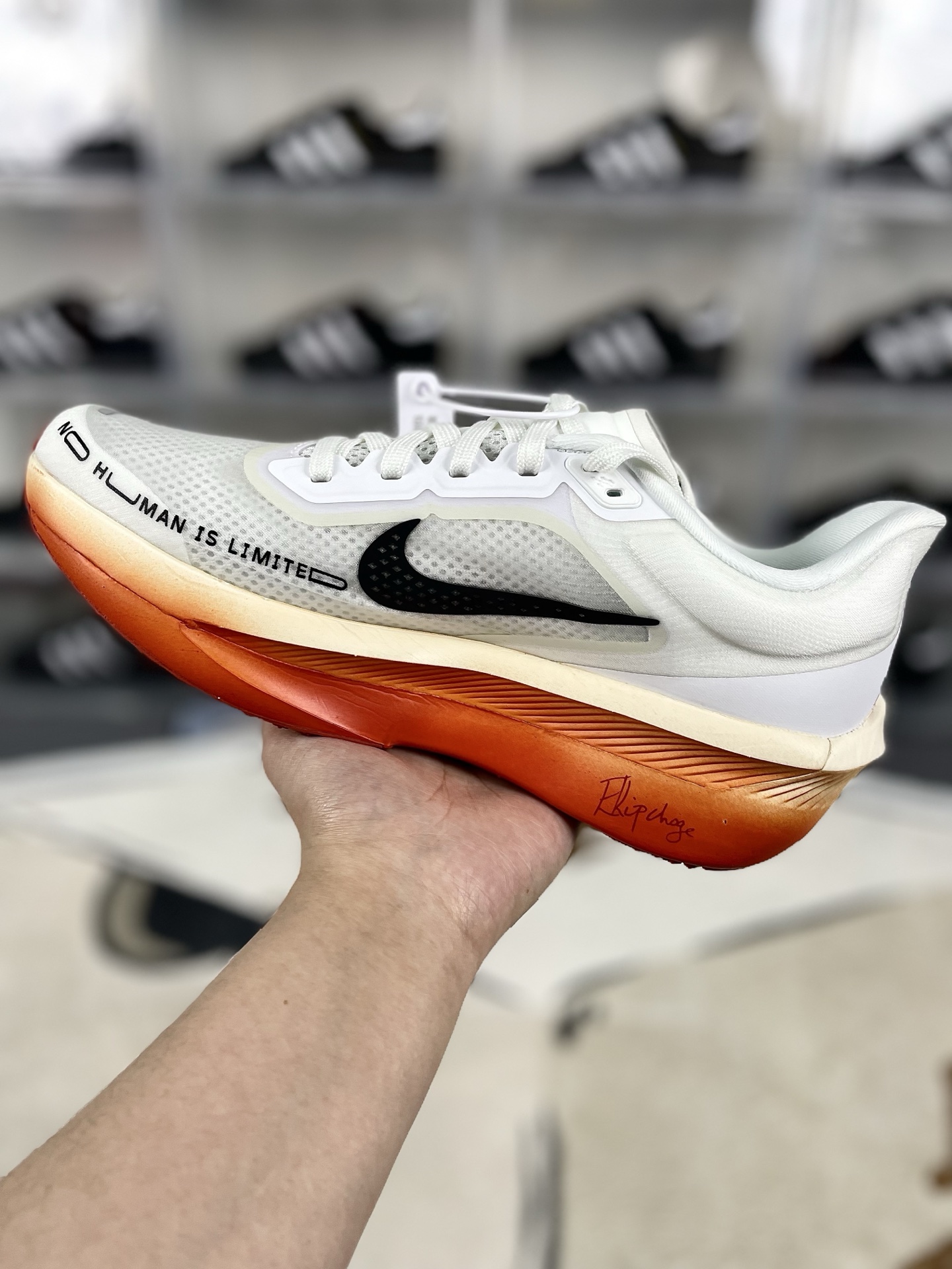Nike Zoom Fly 6 'Eliud Kipchoge' Running Shoes - White/Black, True Carbon Fiber 3 i1736975739489 8329 0 1