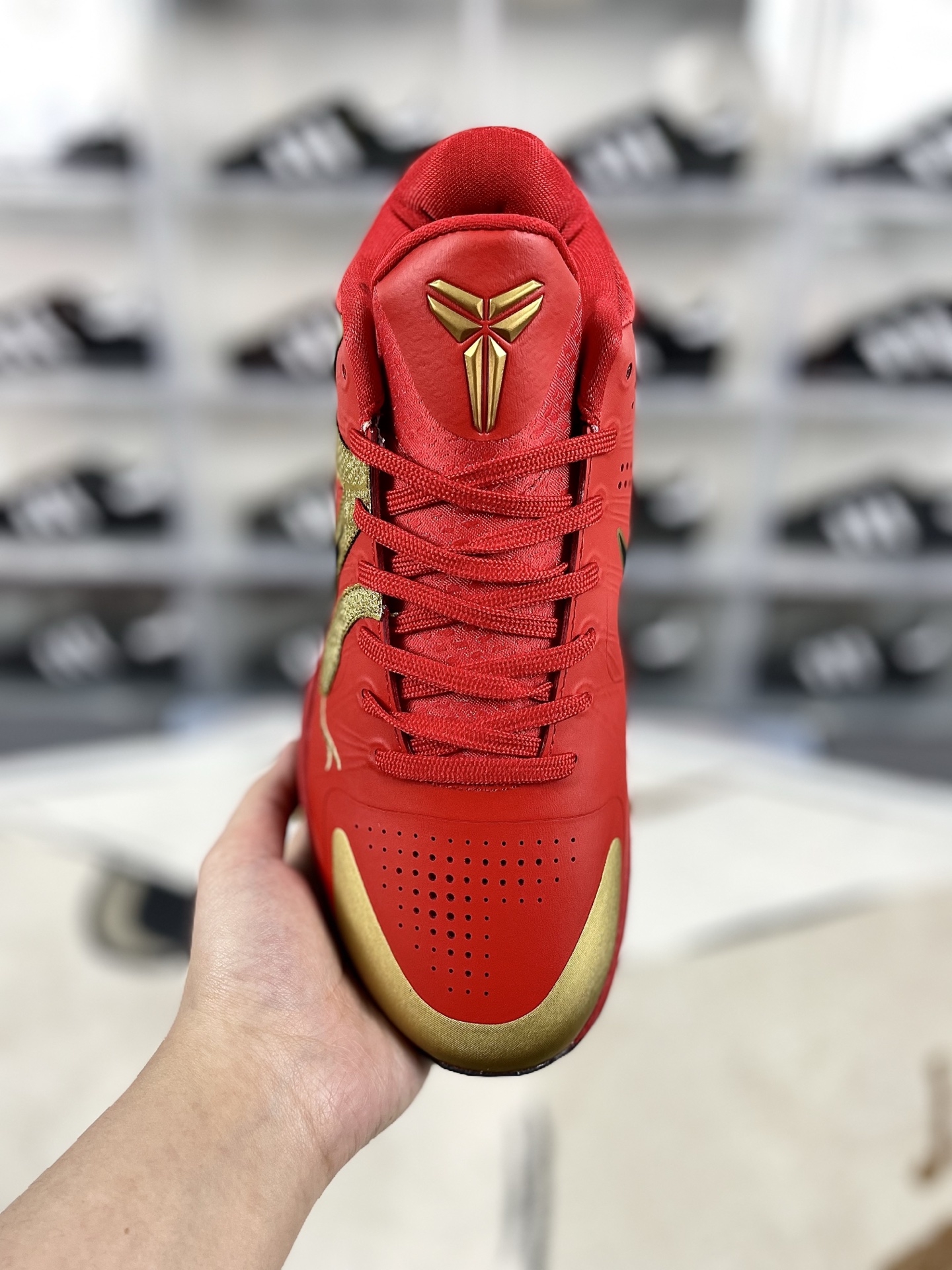 Nike Kobe 5 Protro 'Year of the Mamba' Red Gold Basketball Shoes 5 i1737323466166 6293 0 3