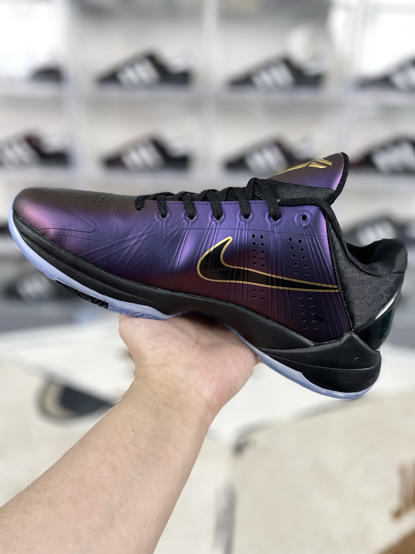 Nike Kobe 5 Protro Year of The Mamba Basketball Shoes - Black/Purple/Gold 3 i1737409372948 9081 0 1