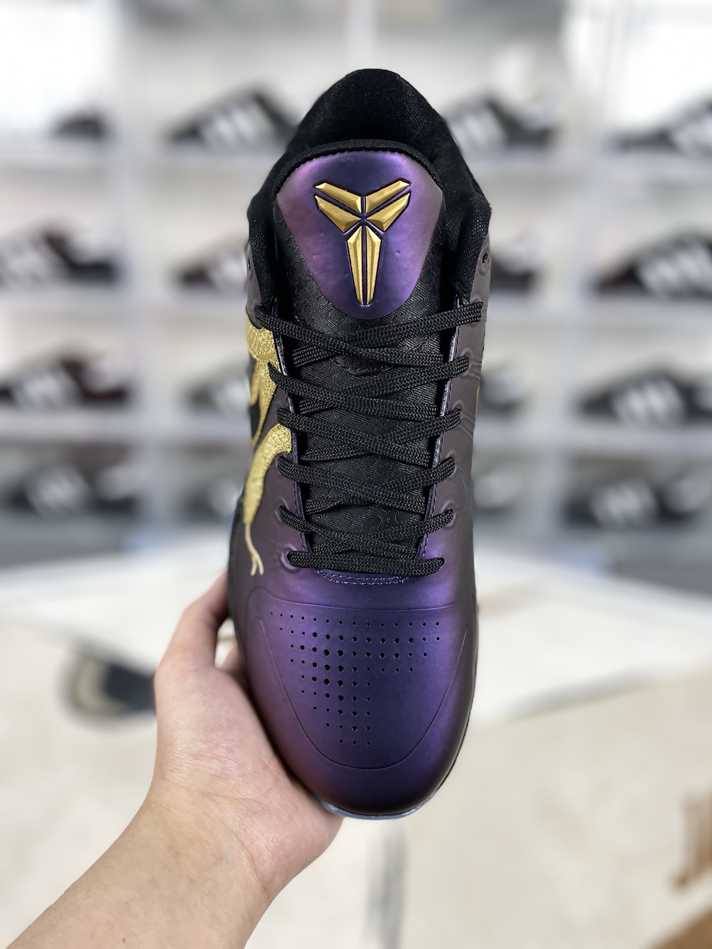 Nike Kobe 5 Protro Year of The Mamba Basketball Shoes - Black/Purple/Gold 5 i1737409374857 5670 0 3
