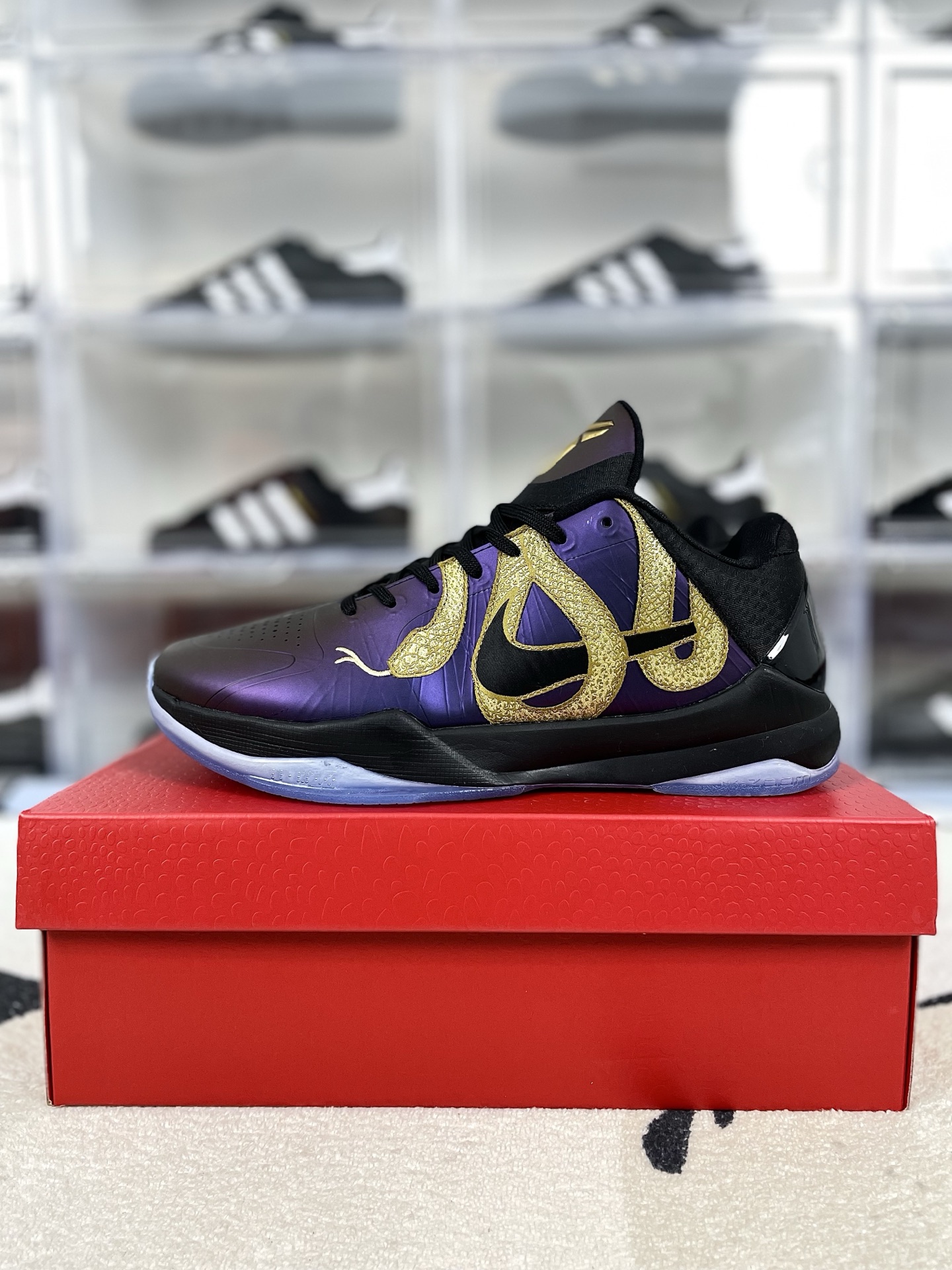 Nike Kobe 5 Protro Year of The Mamba Basketball Shoes - Black/Purple/Gold 10 i1737409374887 859 0 8