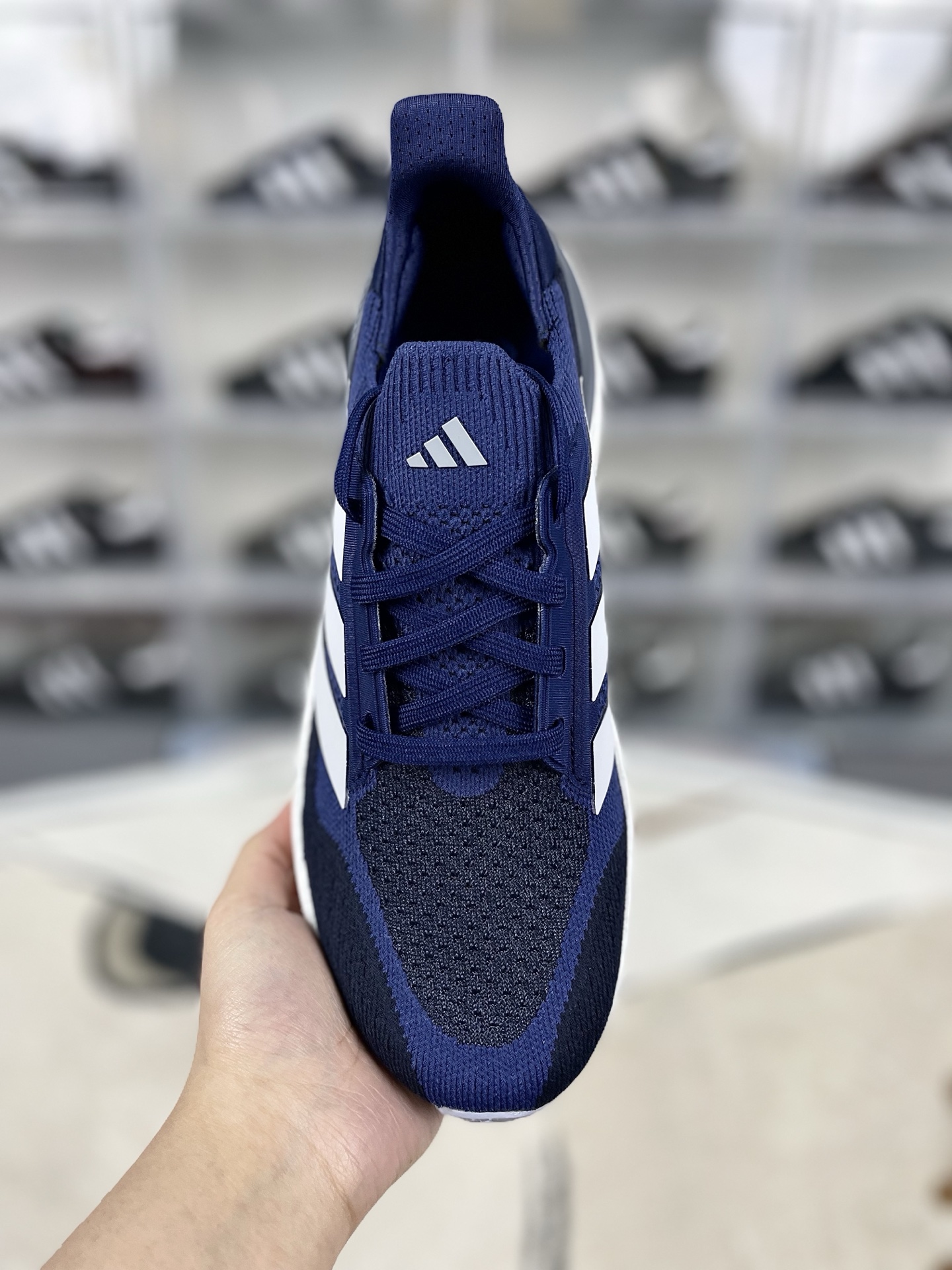 Adidas Ultraboost 5X Y2K Retro Running Shoes - Navy Blue/White 5 i1740000043432 7325 0 3