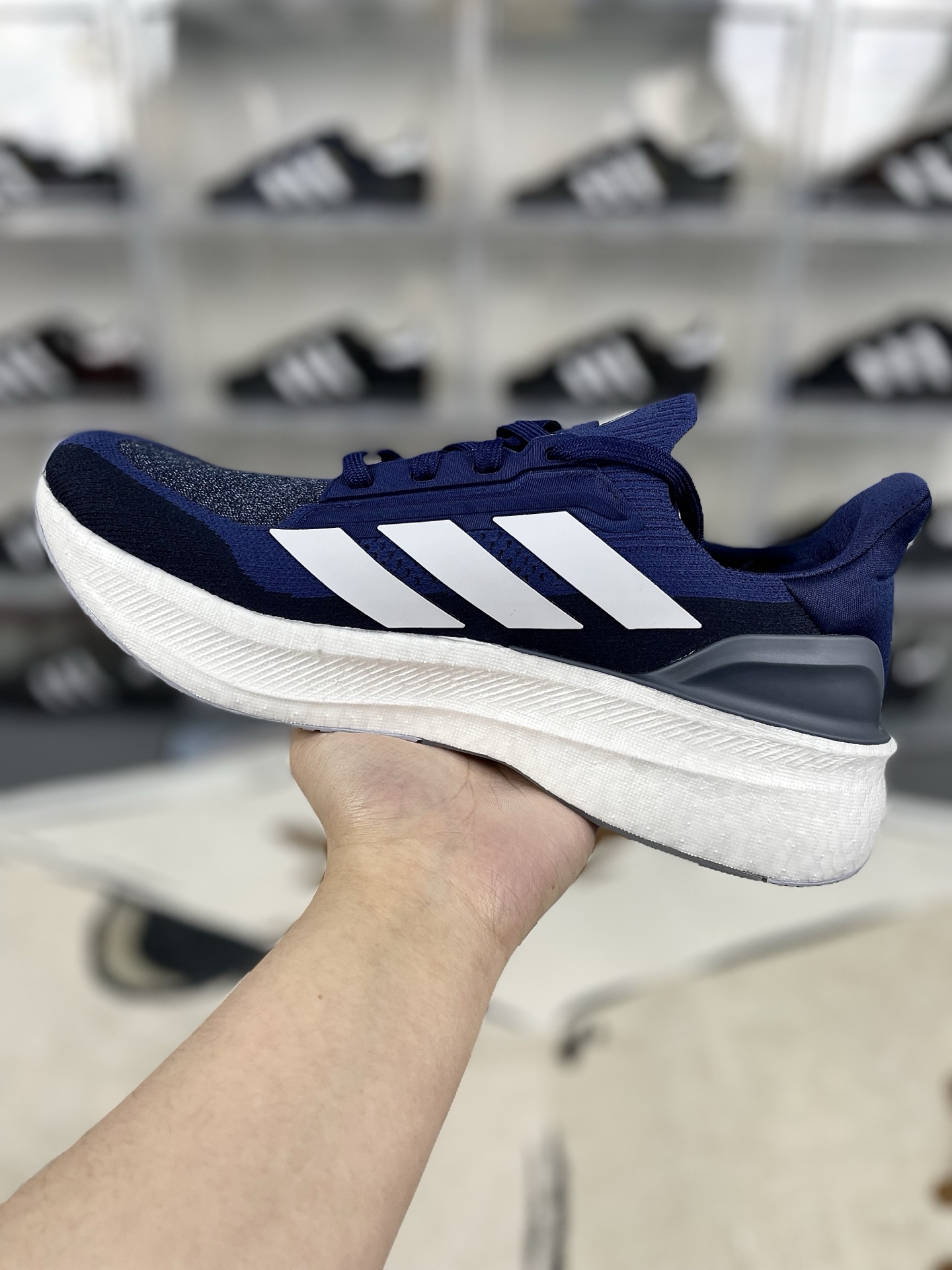 Adidas Ultraboost 5X Y2K Retro Running Shoes - Navy Blue/White 3 i1740000043441 441 0 1