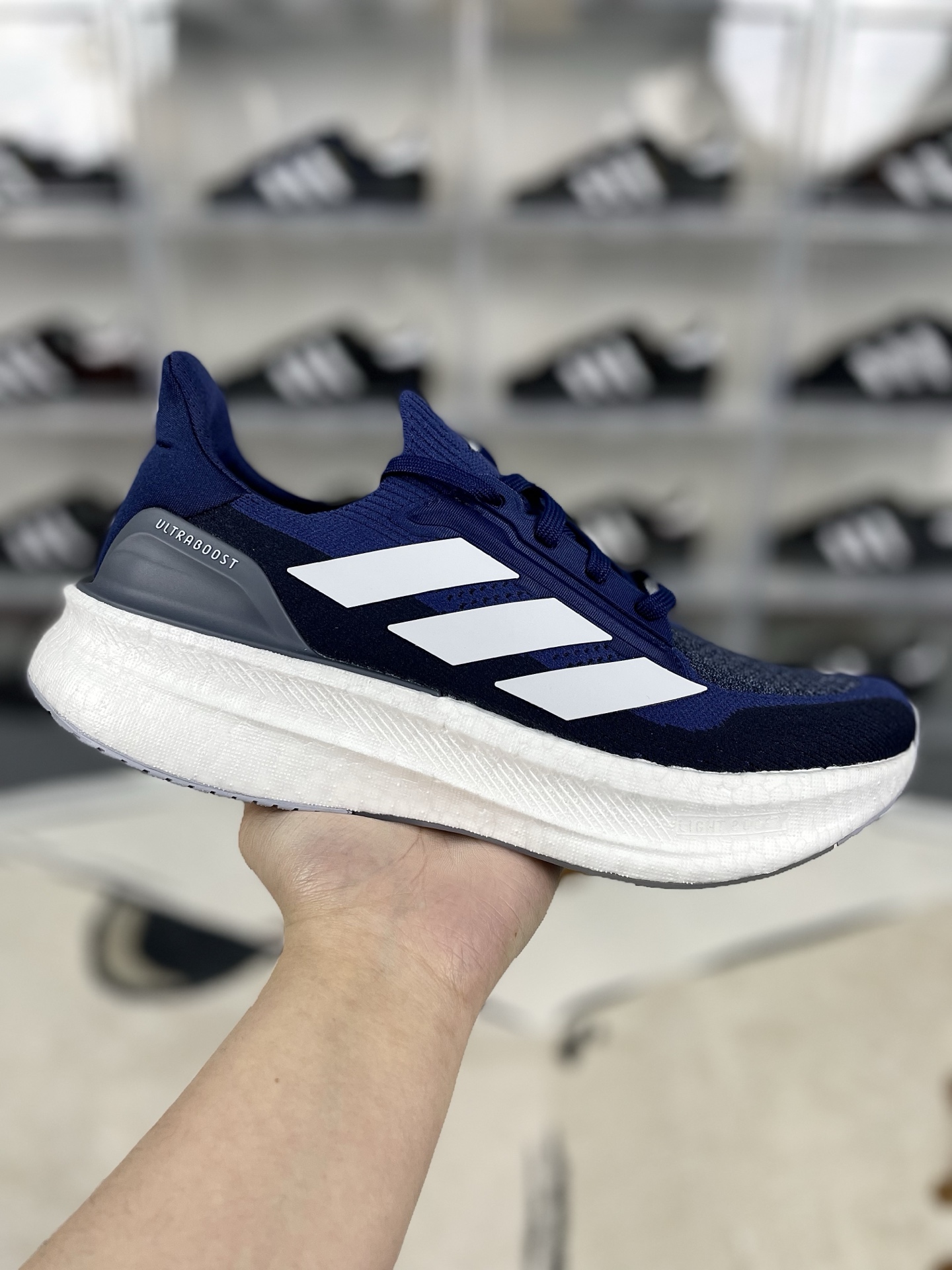 Adidas Ultraboost 5X Y2K Retro Running Shoes - Navy Blue/White 2 i1740000044782 5705 0 0