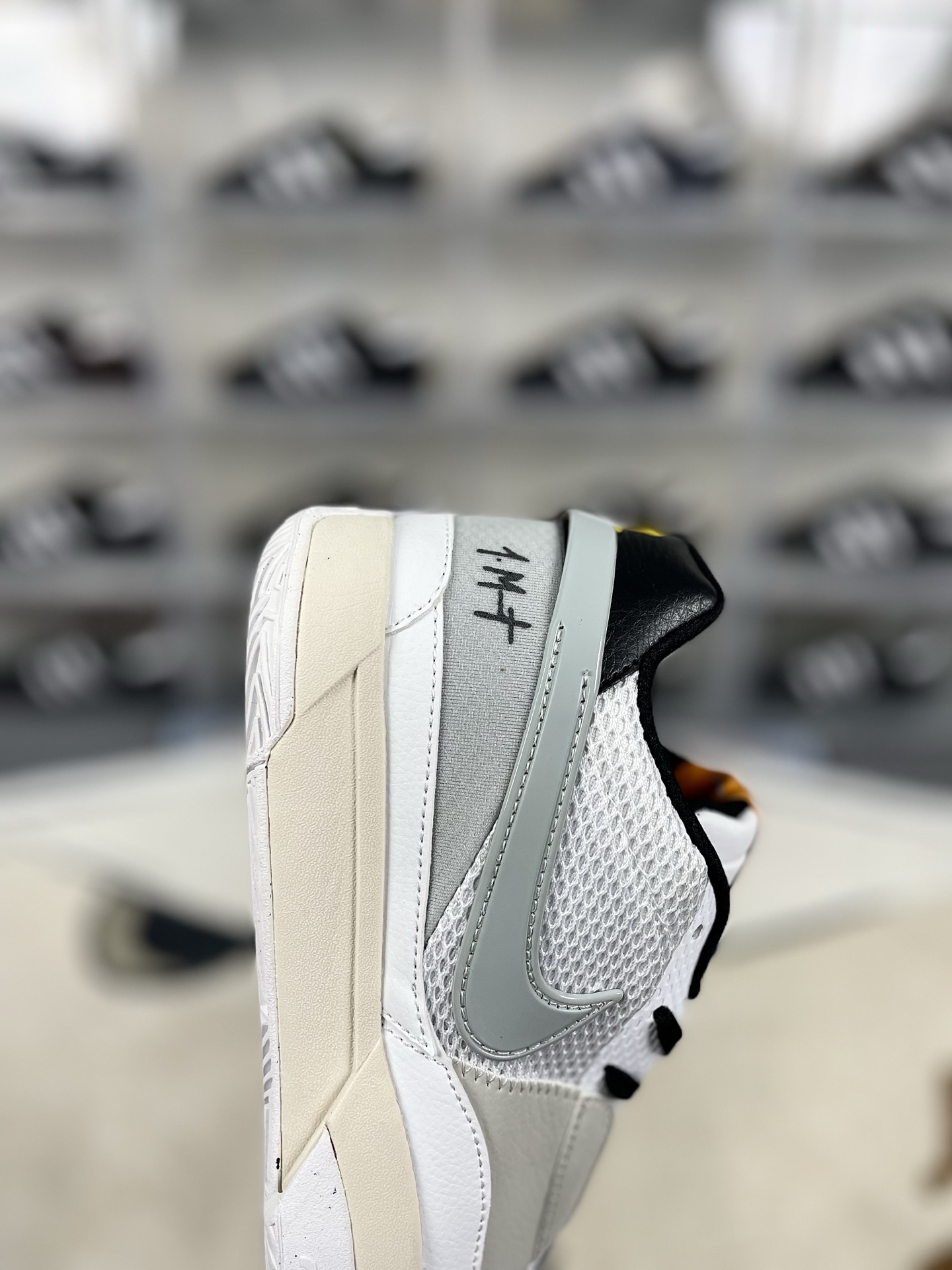 Nike Ja 1 'Light Smoke Grey' Basketball Shoes - Low Top, Cushioned, and Stylish 8 i1740347544833 8931 0 5