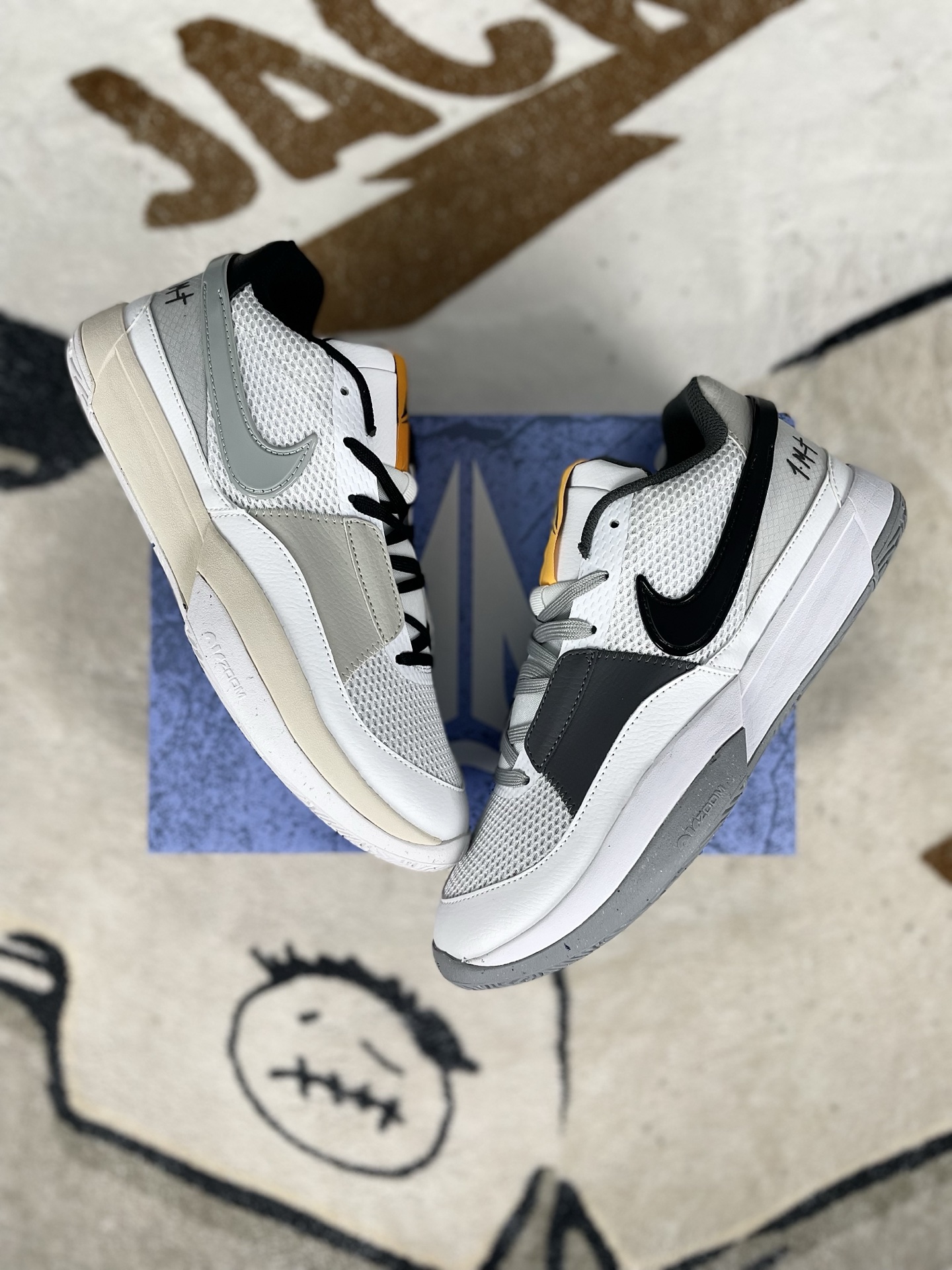 Nike Ja 1 'Light Smoke Grey' Basketball Shoes - Low Top, Cushioned, and Stylish 6 i1740347546301 9153 0 7