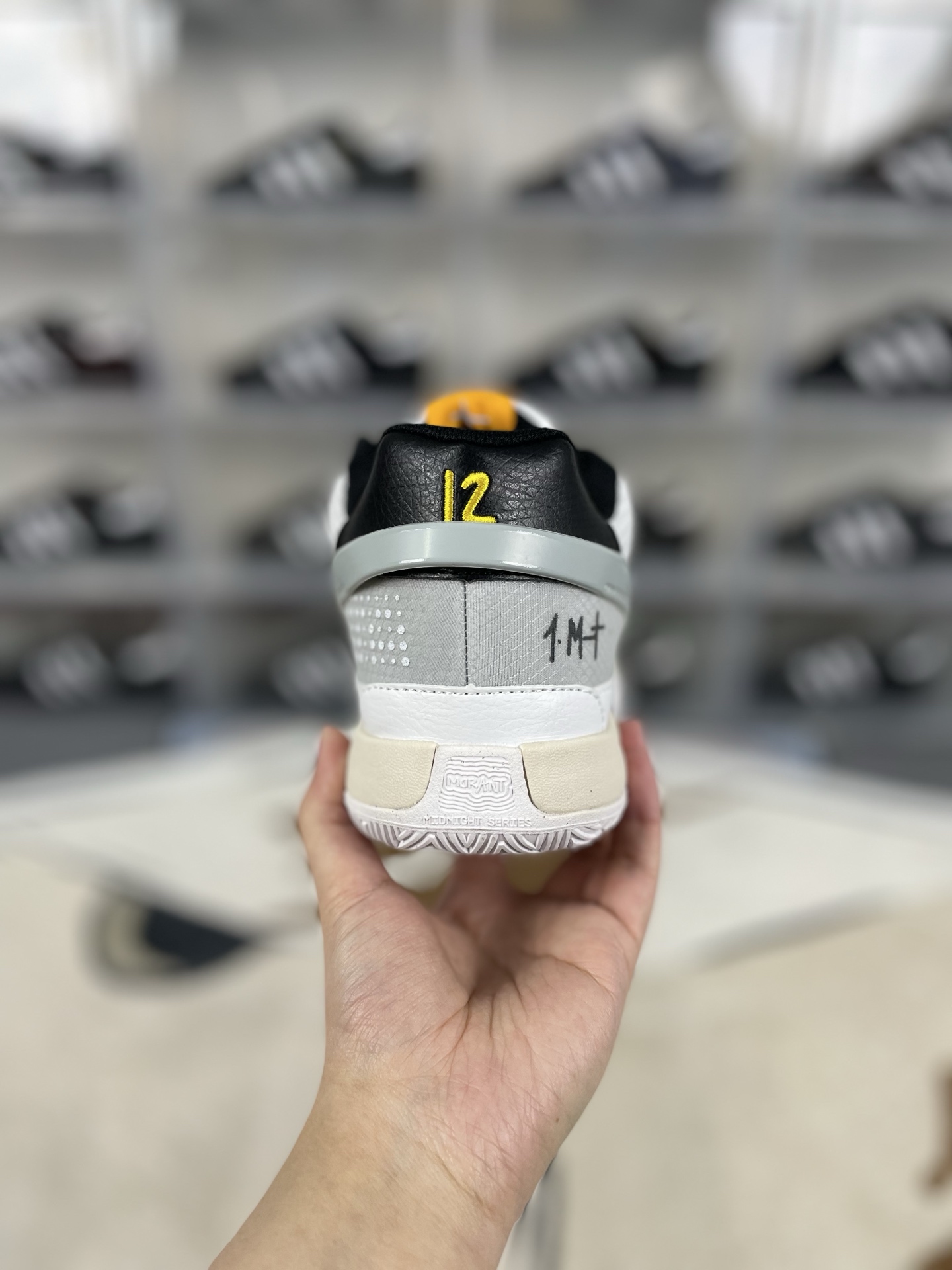 Nike Ja 1 'Light Smoke Grey' Basketball Shoes - Low Top, Cushioned, and Stylish 4 i1740347551521 2346 0 2