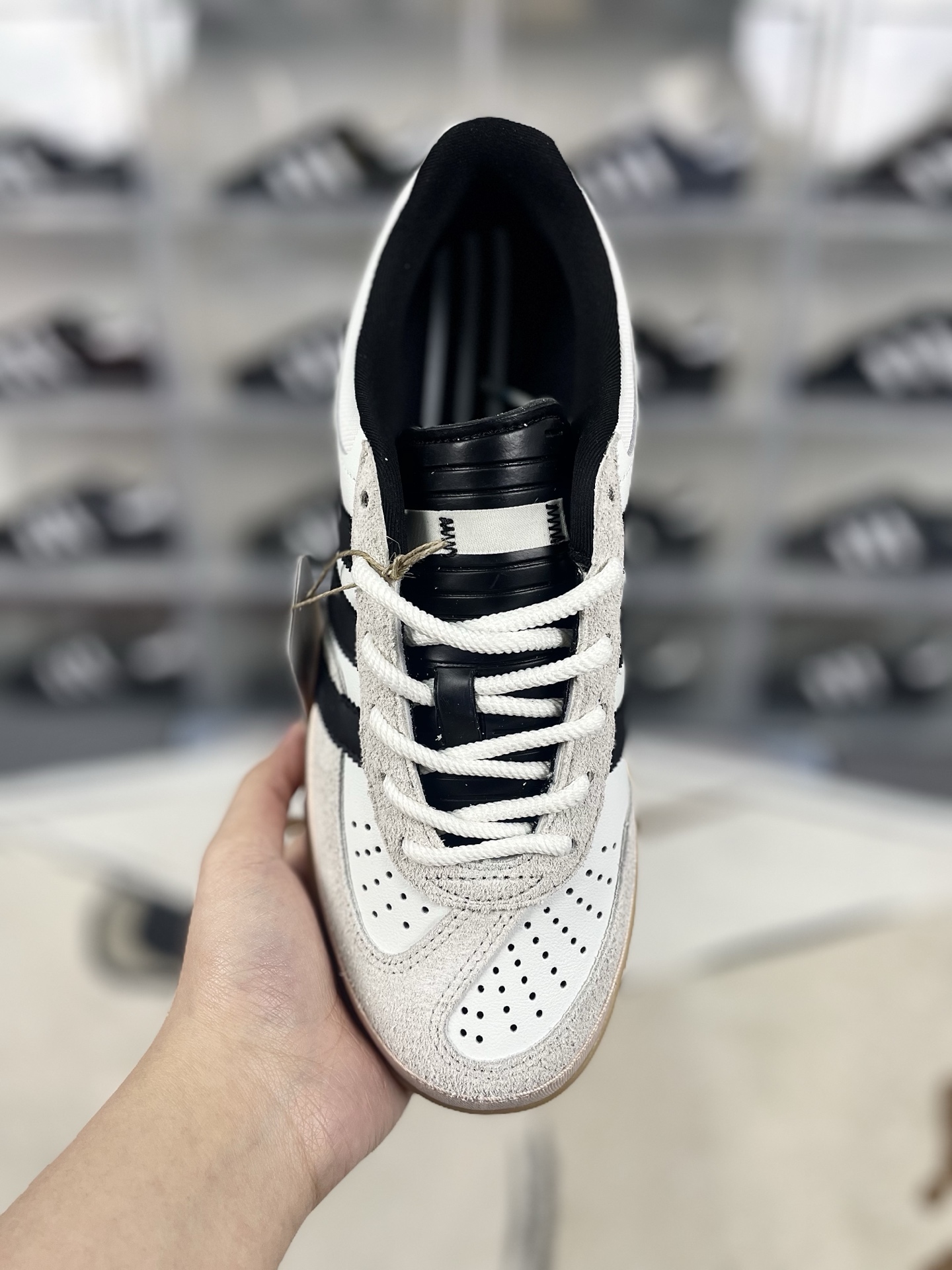 Adidas Originals Gazelle Bad Bunny White Black Low Top Sneakers 5 i1740429166562 6784 0 3