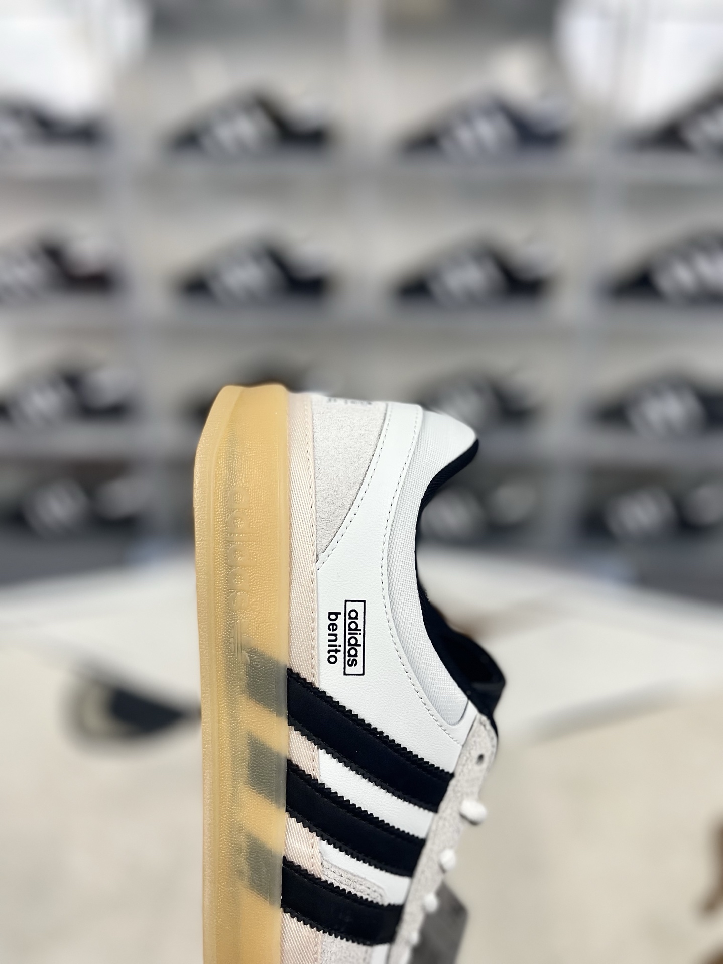 Adidas Originals Gazelle Bad Bunny White Black Low Top Sneakers 8 i1740429169629 2037 0 5