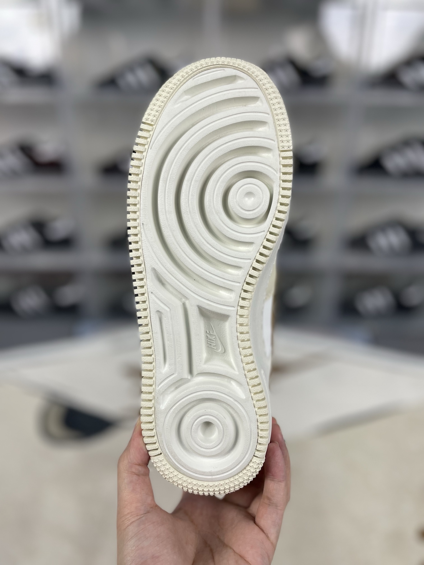 Nike Air Force 1 Shadow Women's Low-Top Sneaker - Cream/Tan, Size 35.5-42 7 i1740862070386 1516 0 4