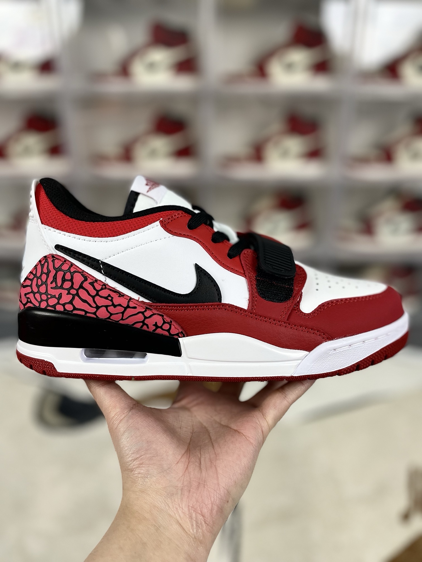 Jordan Legacy 312 Low 'Chicago' Basketball Shoes - White, Red, and Black 8 i1741550381888 6261 0 6