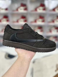 Travis Scott x Air Jordan 1 Low OG "Velvet Brown" Sneakers
