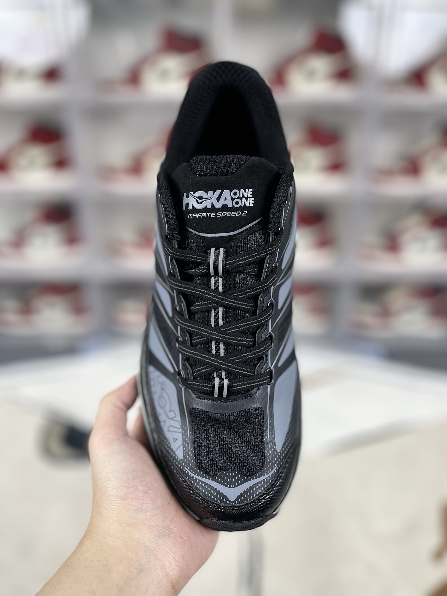 HOKA ONE ONE Mafate Speed 2 Round Toe Low Top Trail Running Shoes - Unisex 5 i1741721915804 2358 0 3