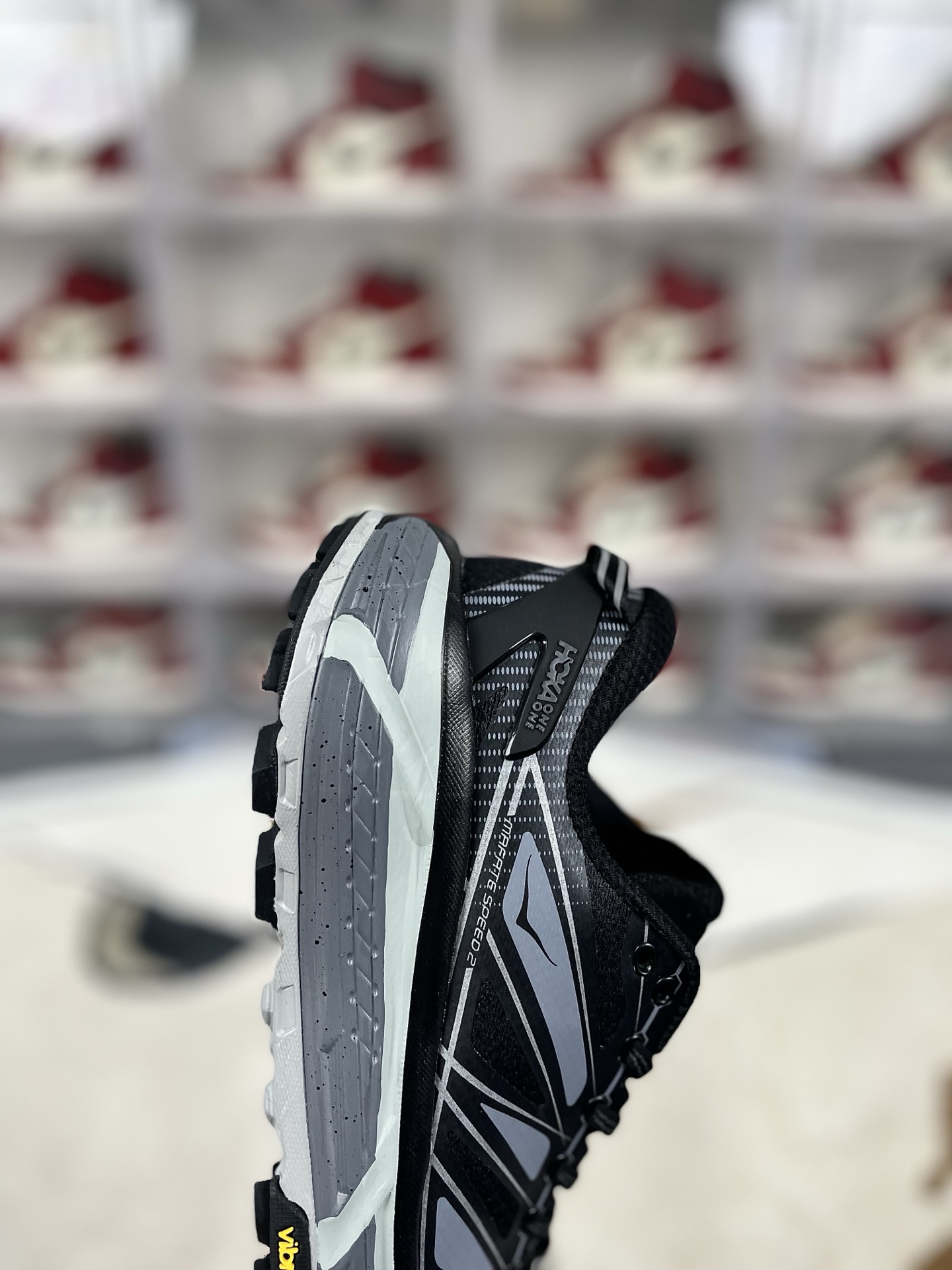 HOKA ONE ONE Mafate Speed 2 Round Toe Low Top Trail Running Shoes - Unisex 8 i1741721915852 7925 0 5