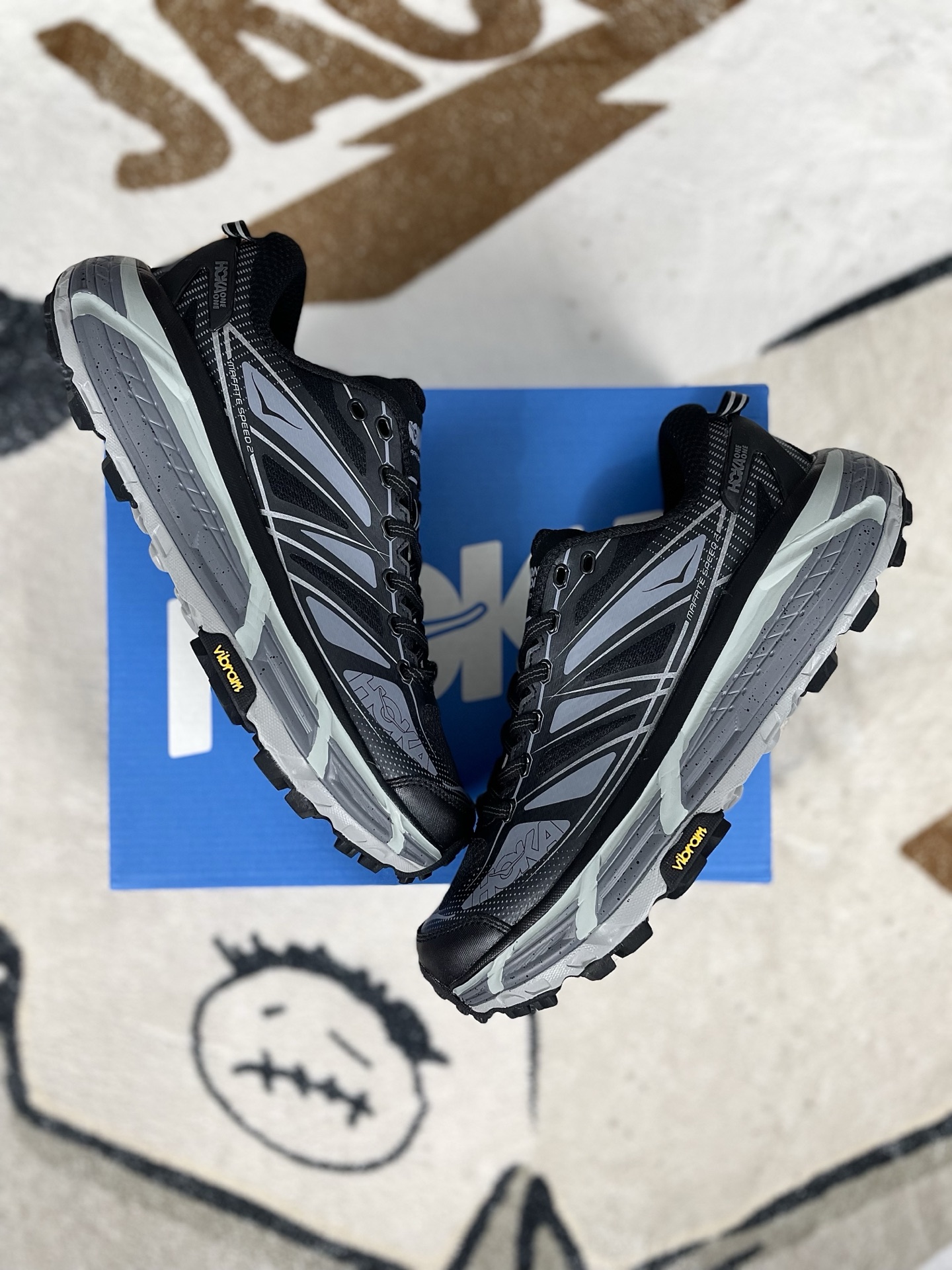 HOKA ONE ONE Mafate Speed 2 Round Toe Low Top Trail Running Shoes - Unisex 6 i1741721915963 1148 0 7