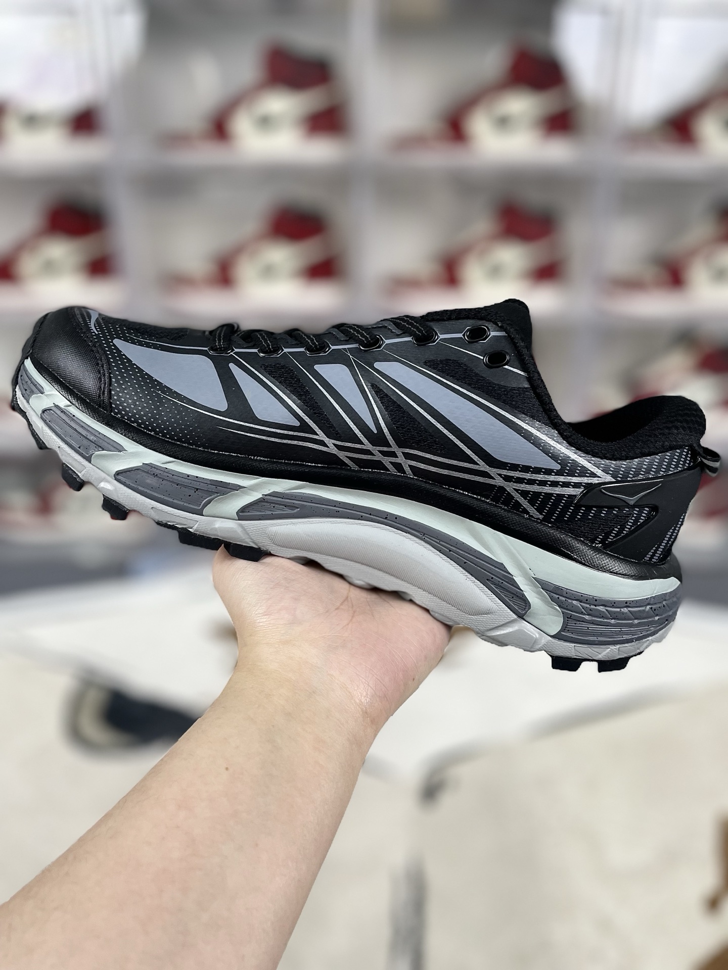 HOKA ONE ONE Mafate Speed 2 Round Toe Low Top Trail Running Shoes - Unisex 3 i1741721919513 7927 0 1