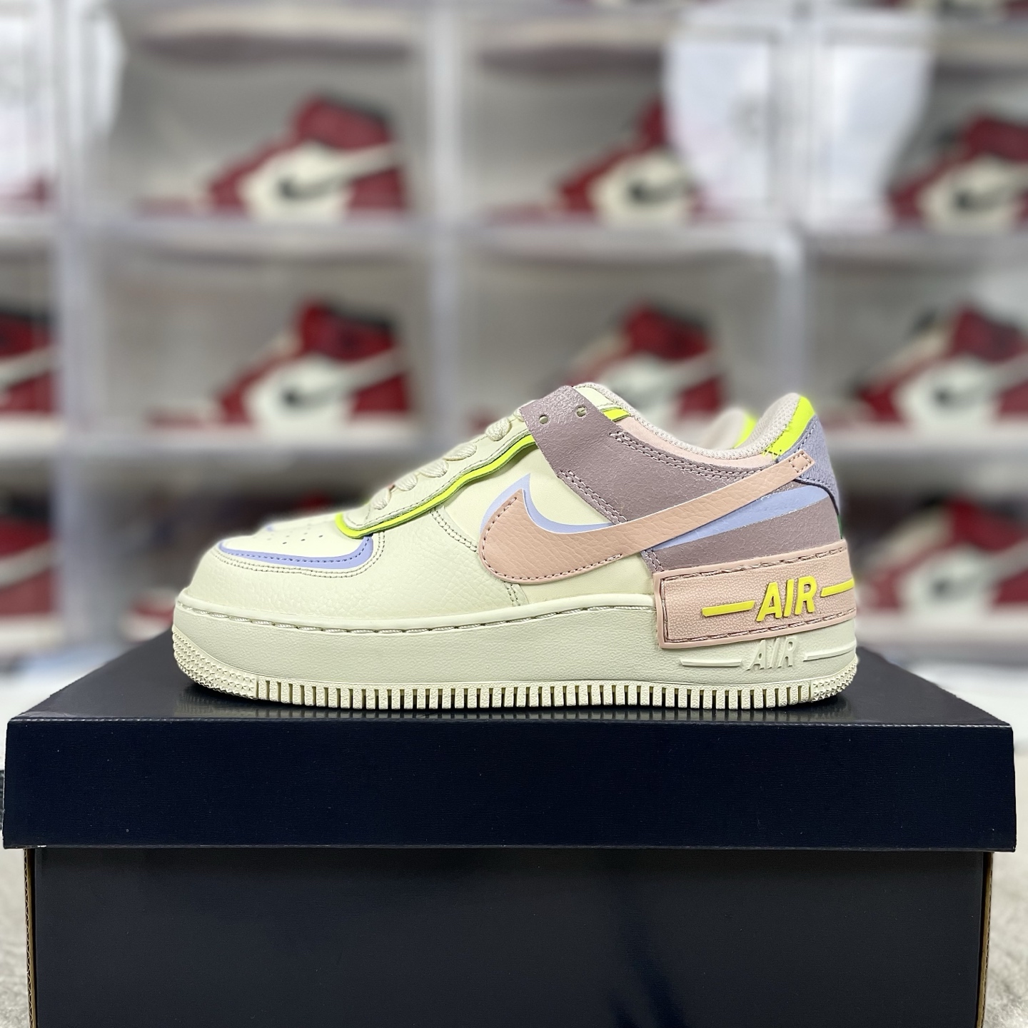 Nike Air Force 1 Shadow Women's Low Top Sneaker - Pastel Color Block Design 10 i1741905464341 1150 0 8