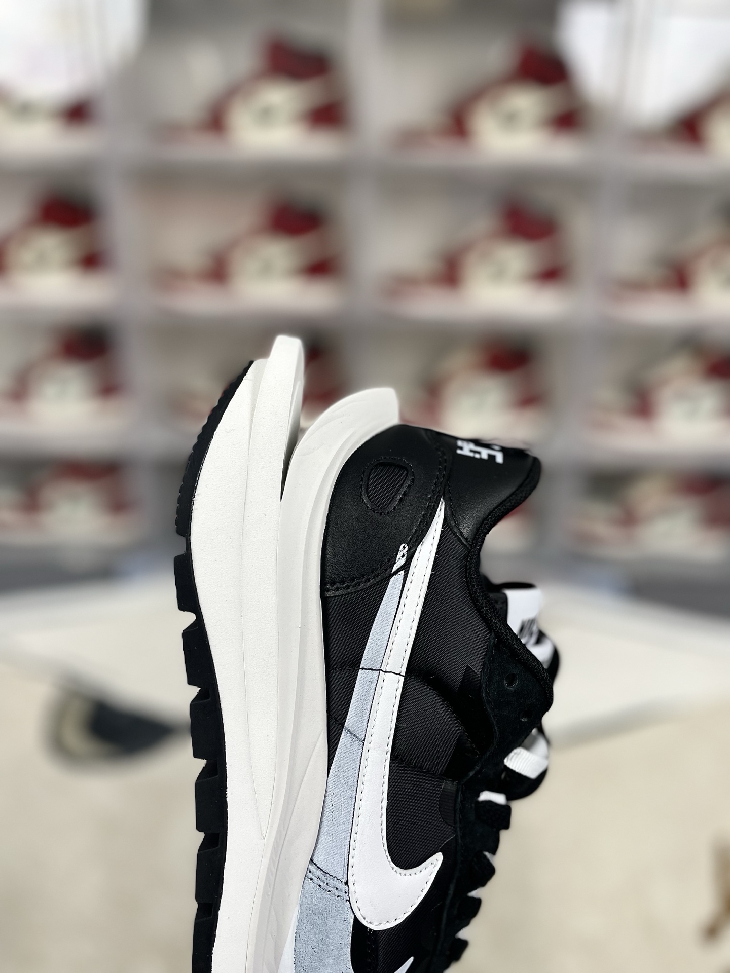 Nike x Sacai VaporWaffle Black and White Casual Shoes - DD1875-003 7 i1741986791477 2605 0 5