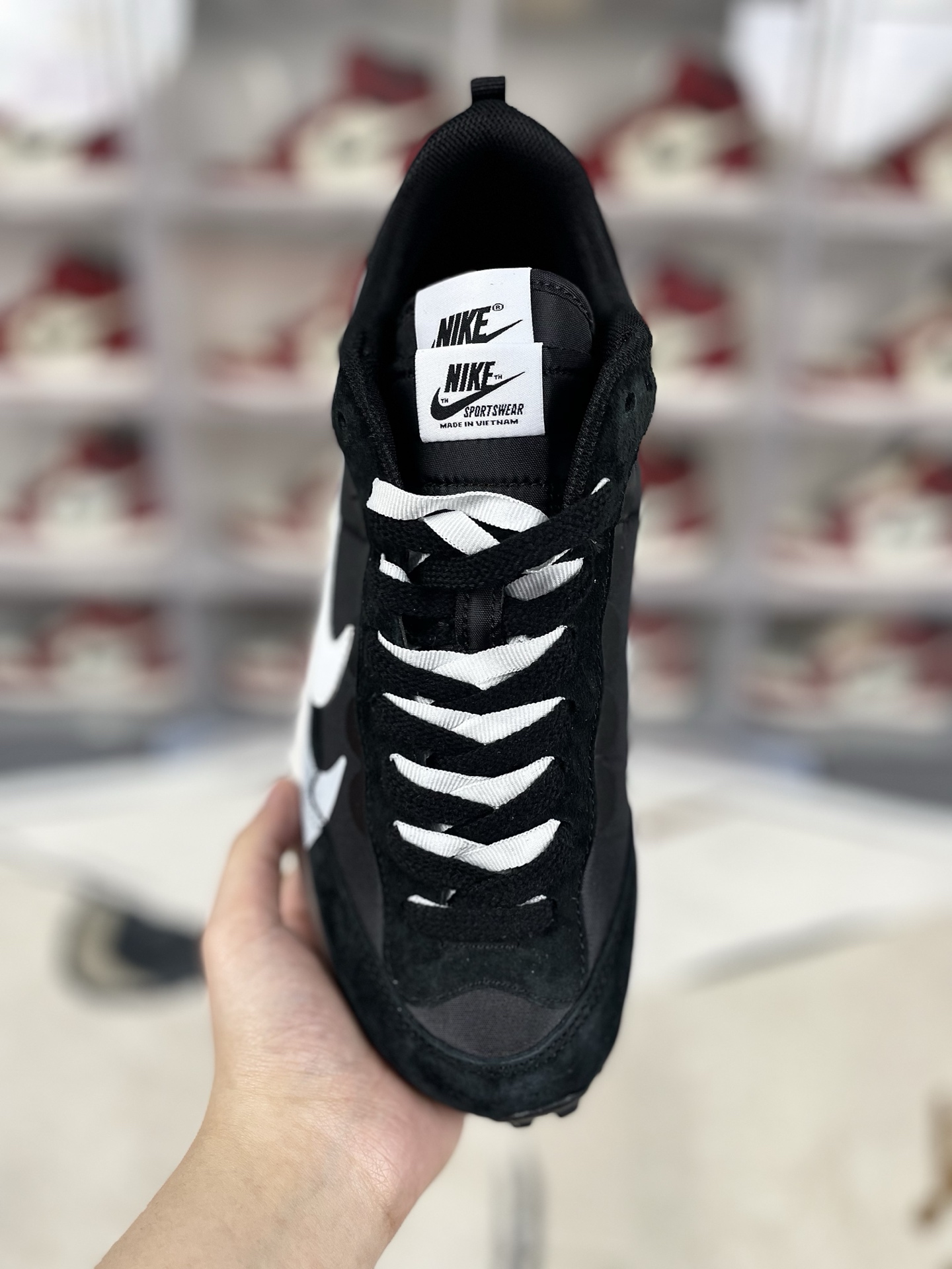 Nike x Sacai VaporWaffle Black and White Casual Shoes - DD1875-003 4 i1741986801275 7296 0 3