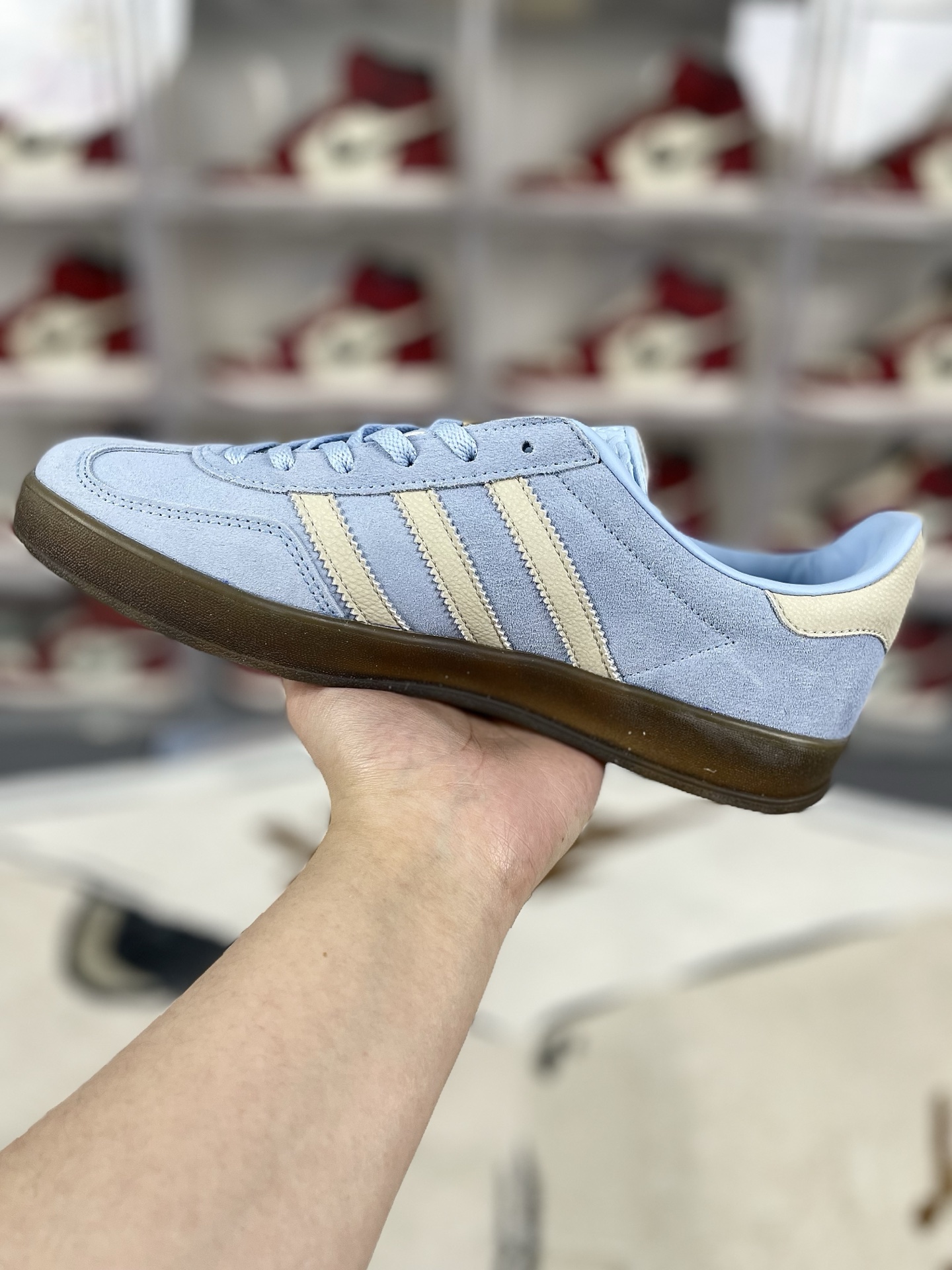 Adidas Originals Gazelle Low-Top Sneakers - Blue/White, Retro Style, Comfort Fit 3 i1741986839371 1992 0 1