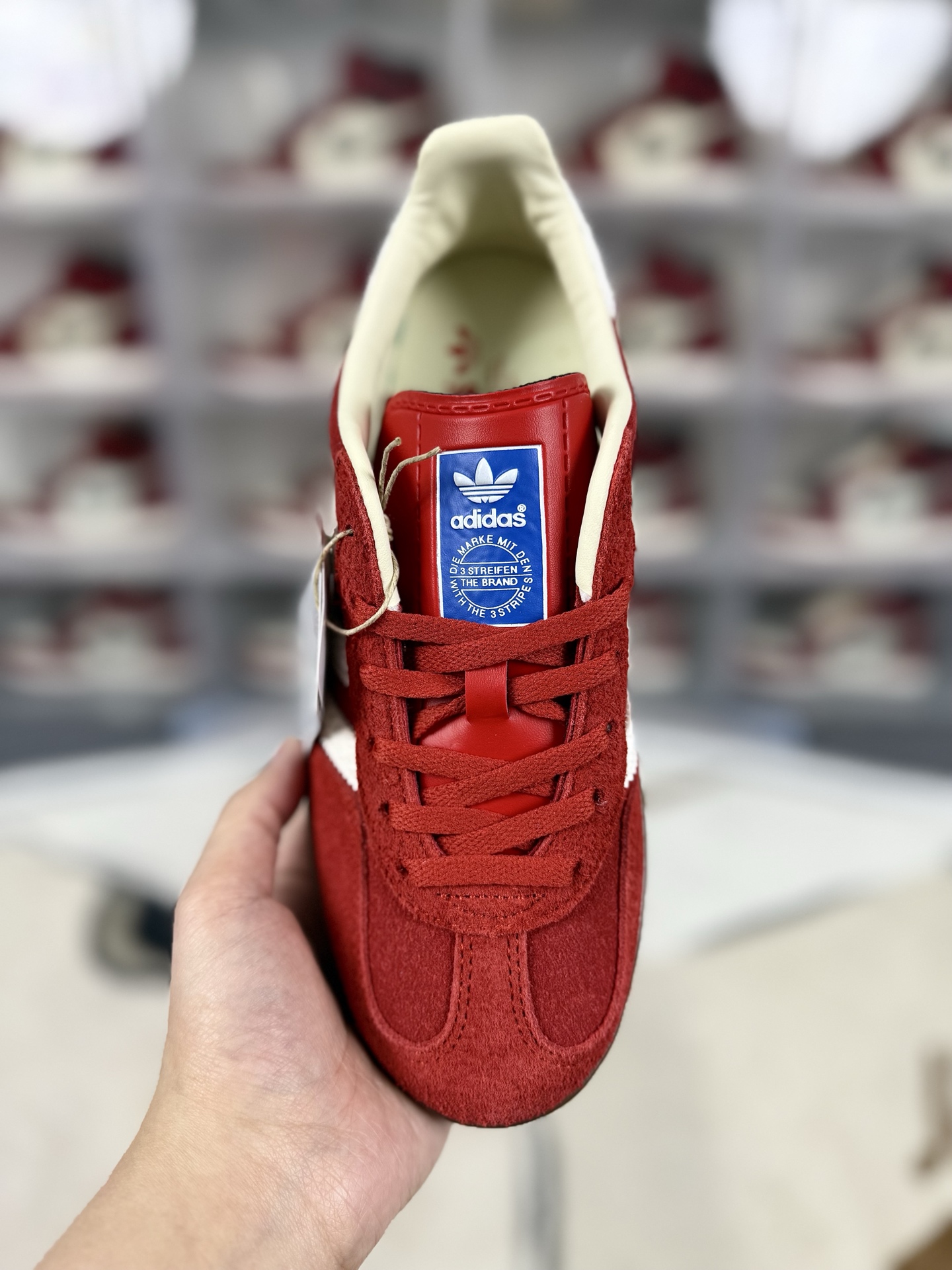 Adidas Originals Gazelle Indoor Red/White Low-Top Sneakers - Retro Style 4 i1742337197396 3843 0 3